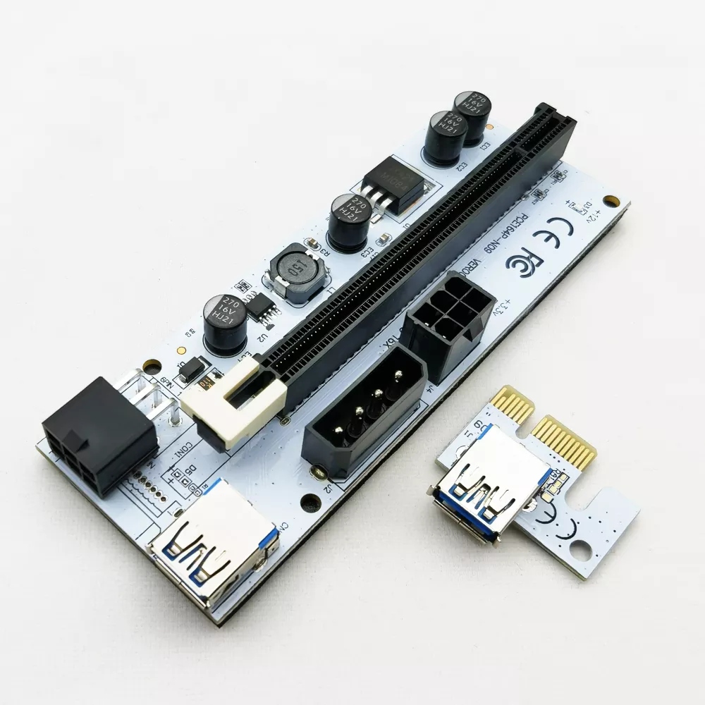 Riser 009S - wersja biała NAJCZĘŚCIEJ WYBIERANA Model karty graficznej Riser 009S