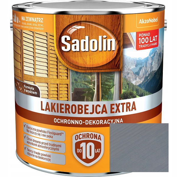 EXTRA CIEMNY SZARY 2,5 L Sadolin