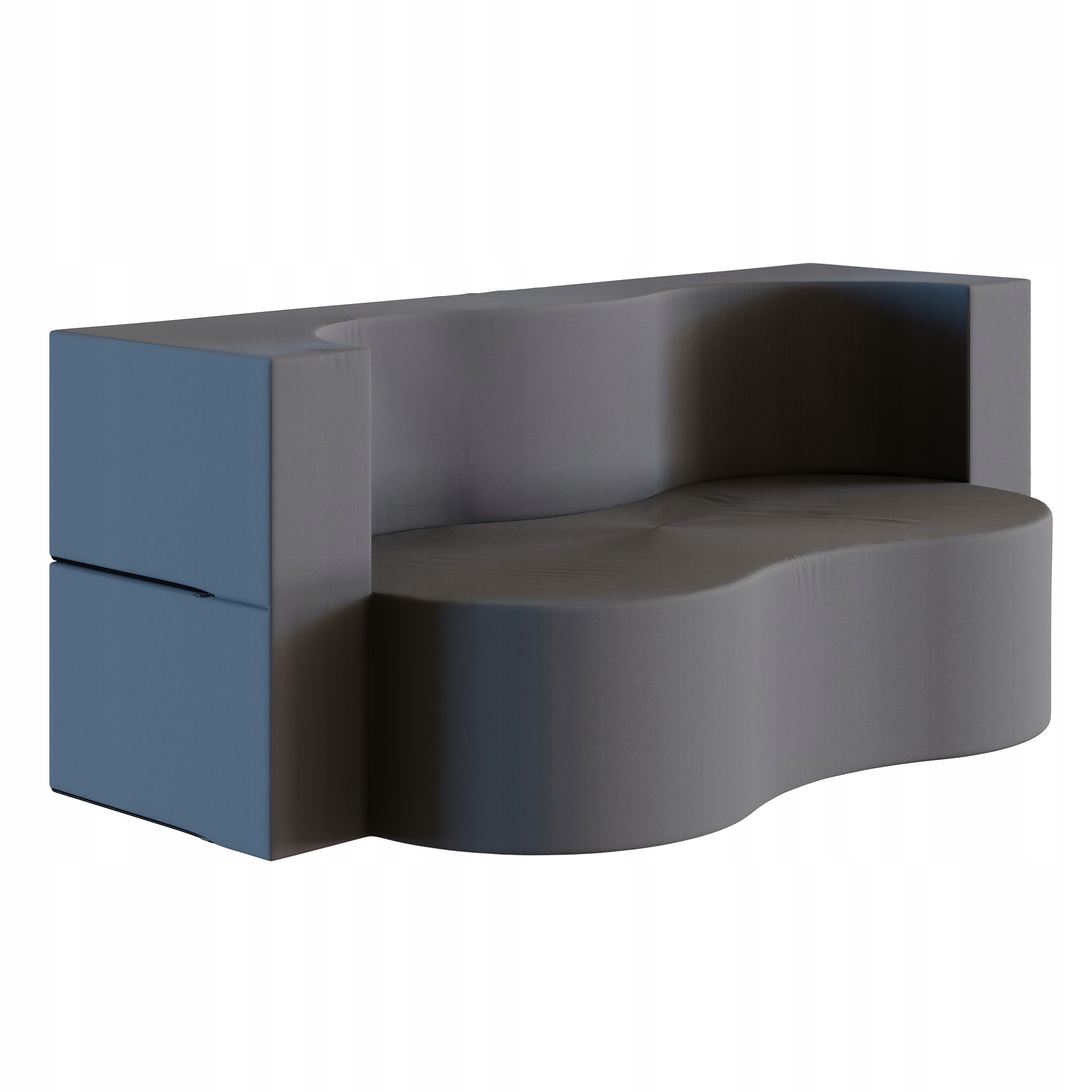 Křeslo rozkládací zahradní pohovka Swing 120x200, voděodolná tkanina