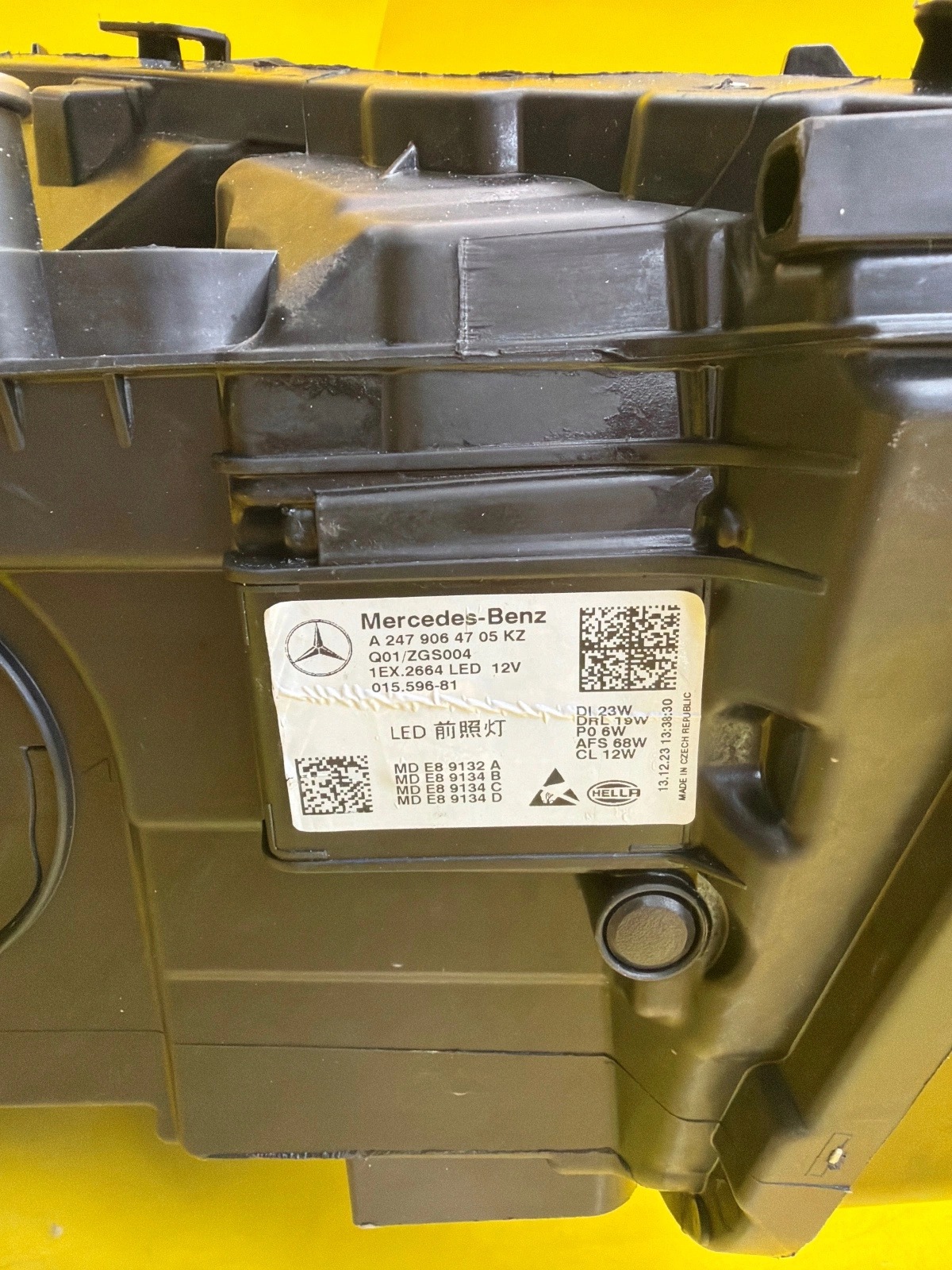 light left Mercedes GLA W247 MultiBeam Led A2479064705