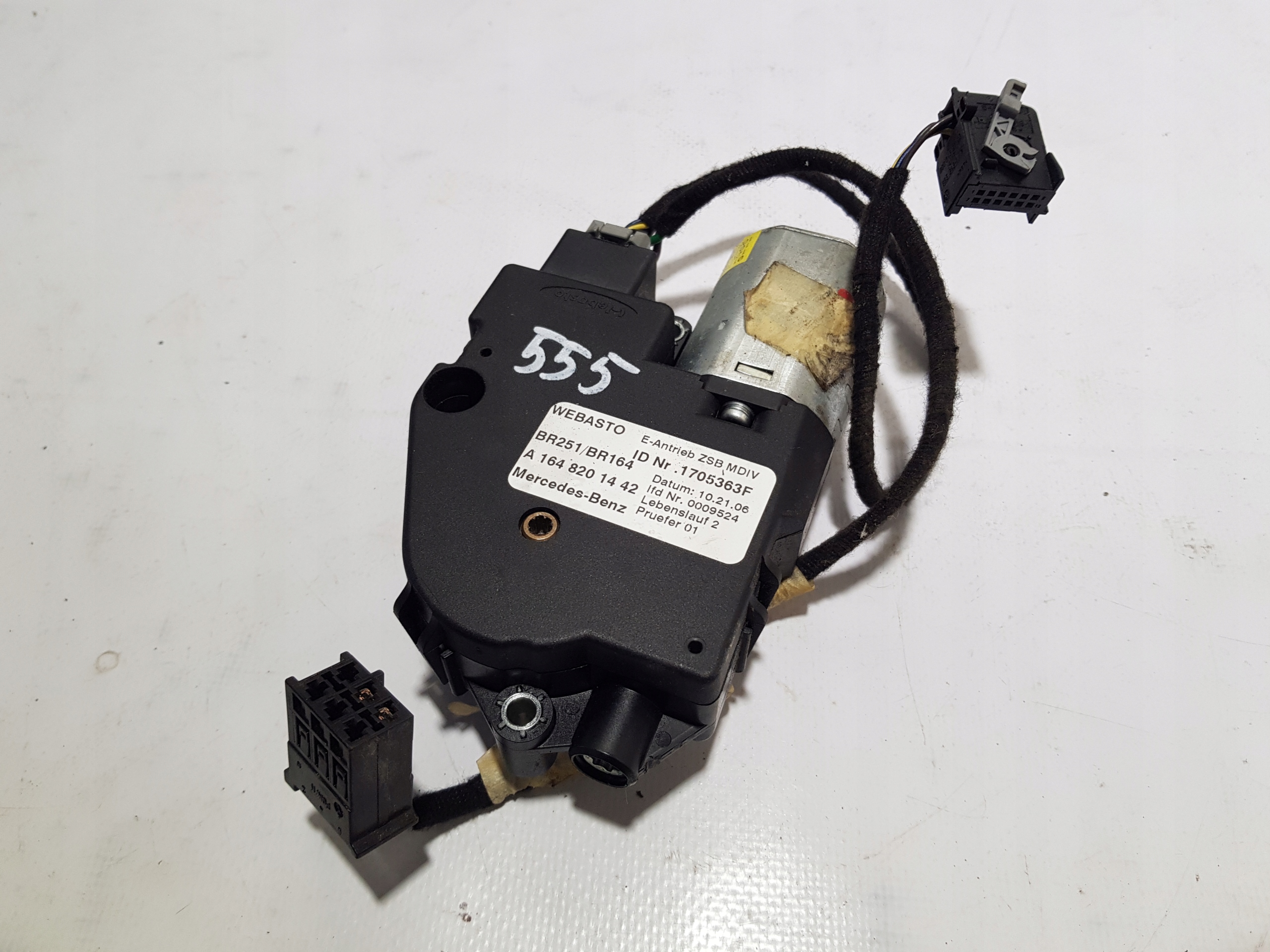 Motor Schiebedach MERCEDES W164 ML 1648201442