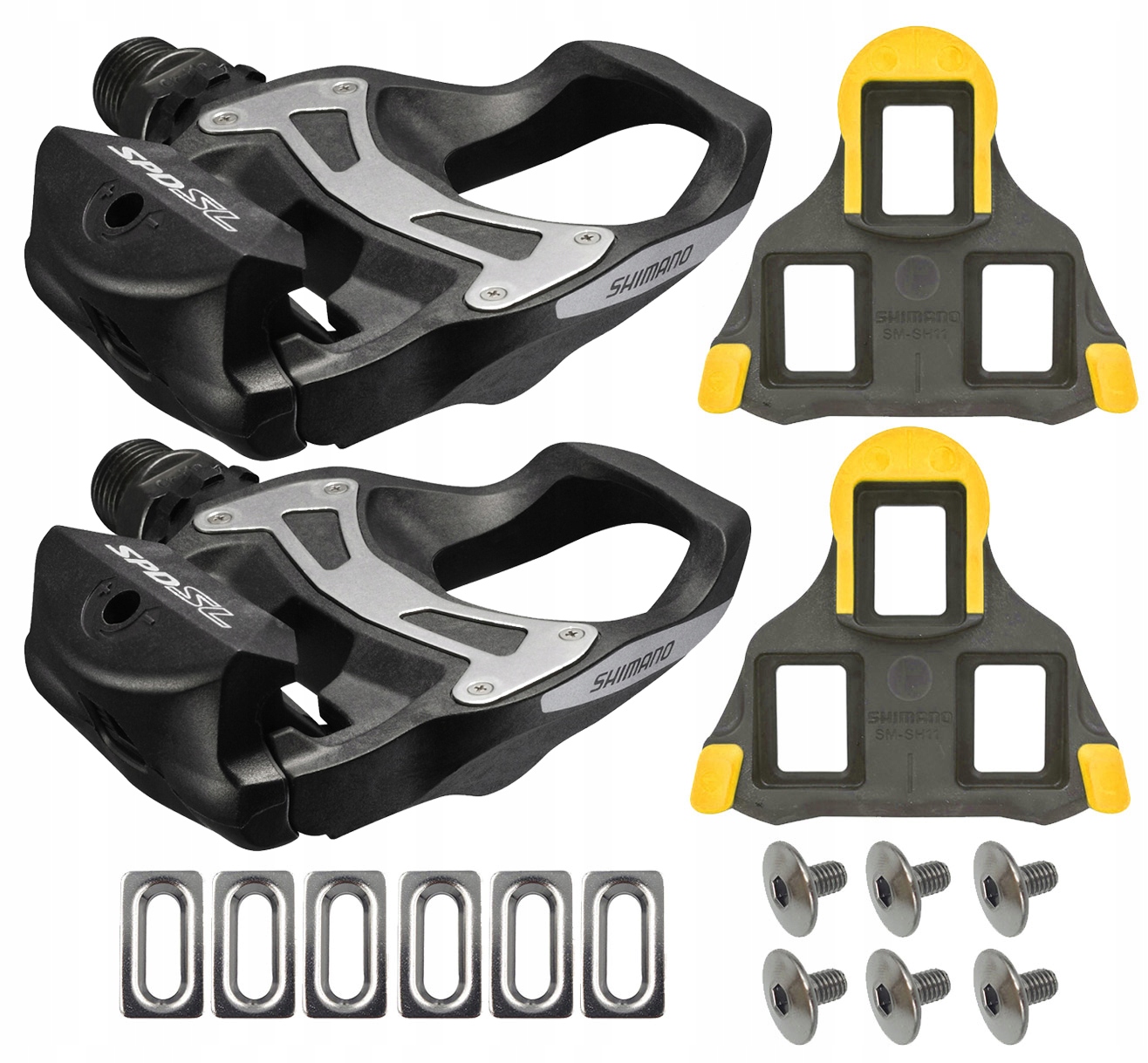 Pedály Spd-sl Shimano Tiagra PD-R550L černé bloky