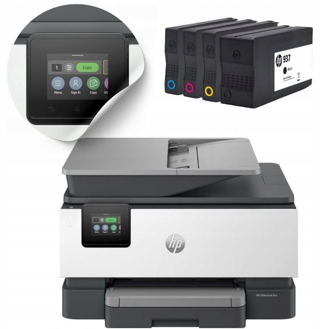 Barevná inkoustová multifunkční tiskárna Hp OfficeJet Pro 9120B 937