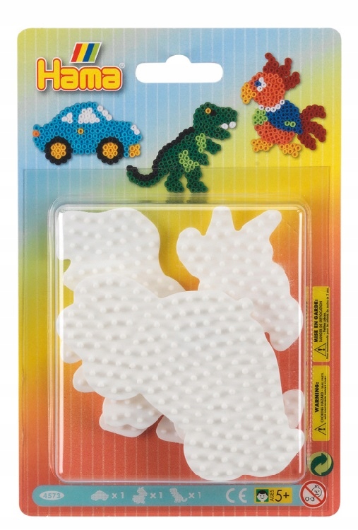 

Hama MIDI 4573 Zestaw 3 Podkładek Autko I Dinozaur