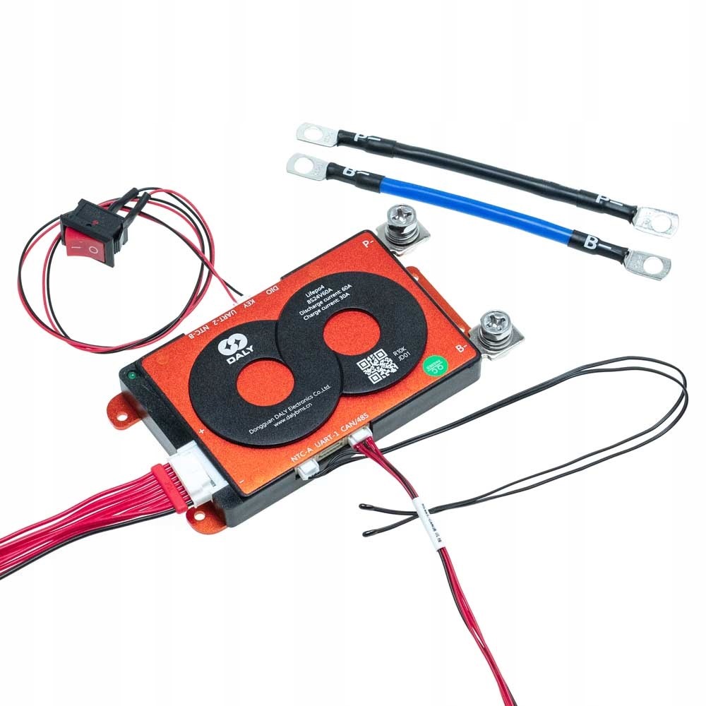 Modul Smart Bms 8S 60A LiFePO4 Balanser-K Bt, WiFi