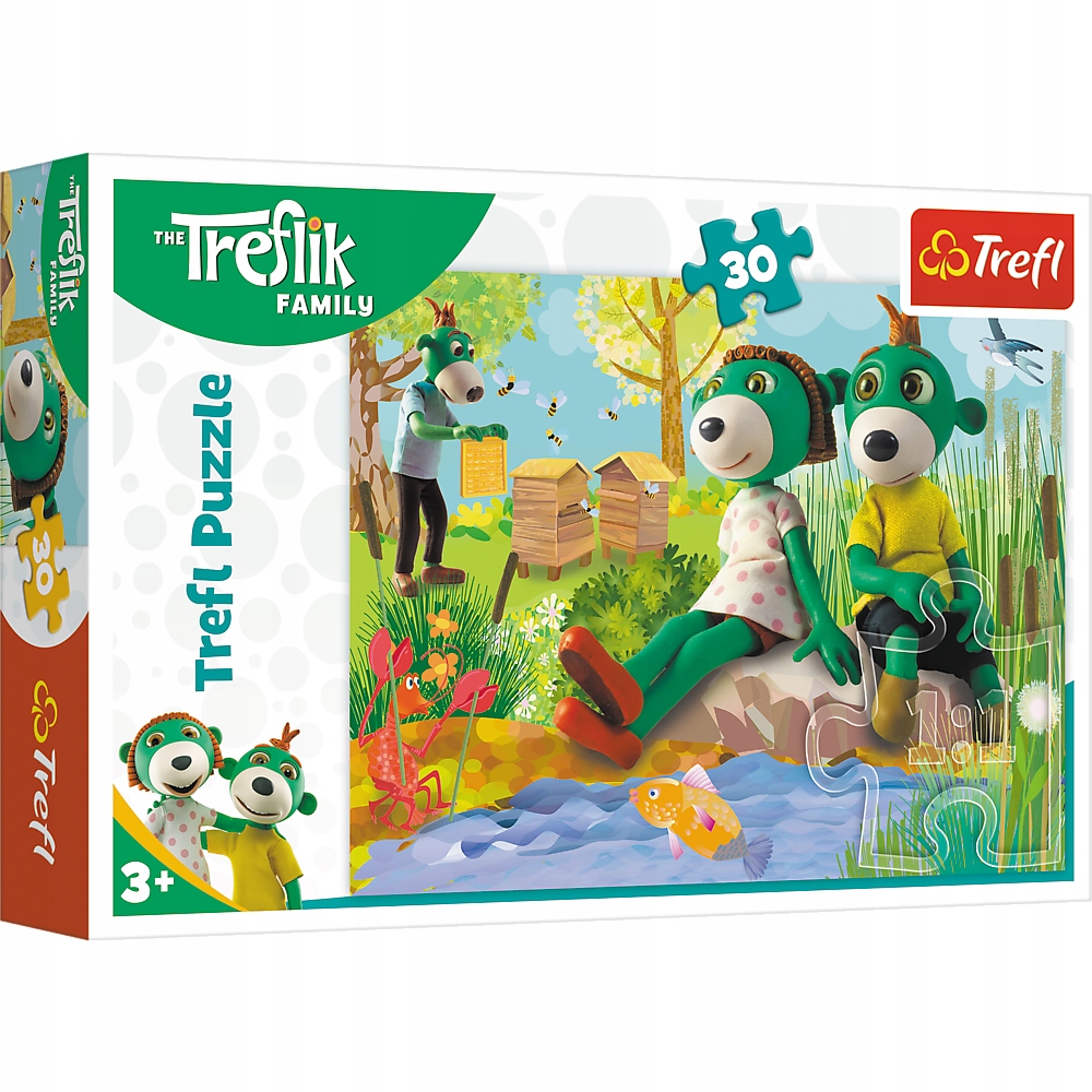 

Trefl Puzzle 30 el. Rodzina Treflików 18265