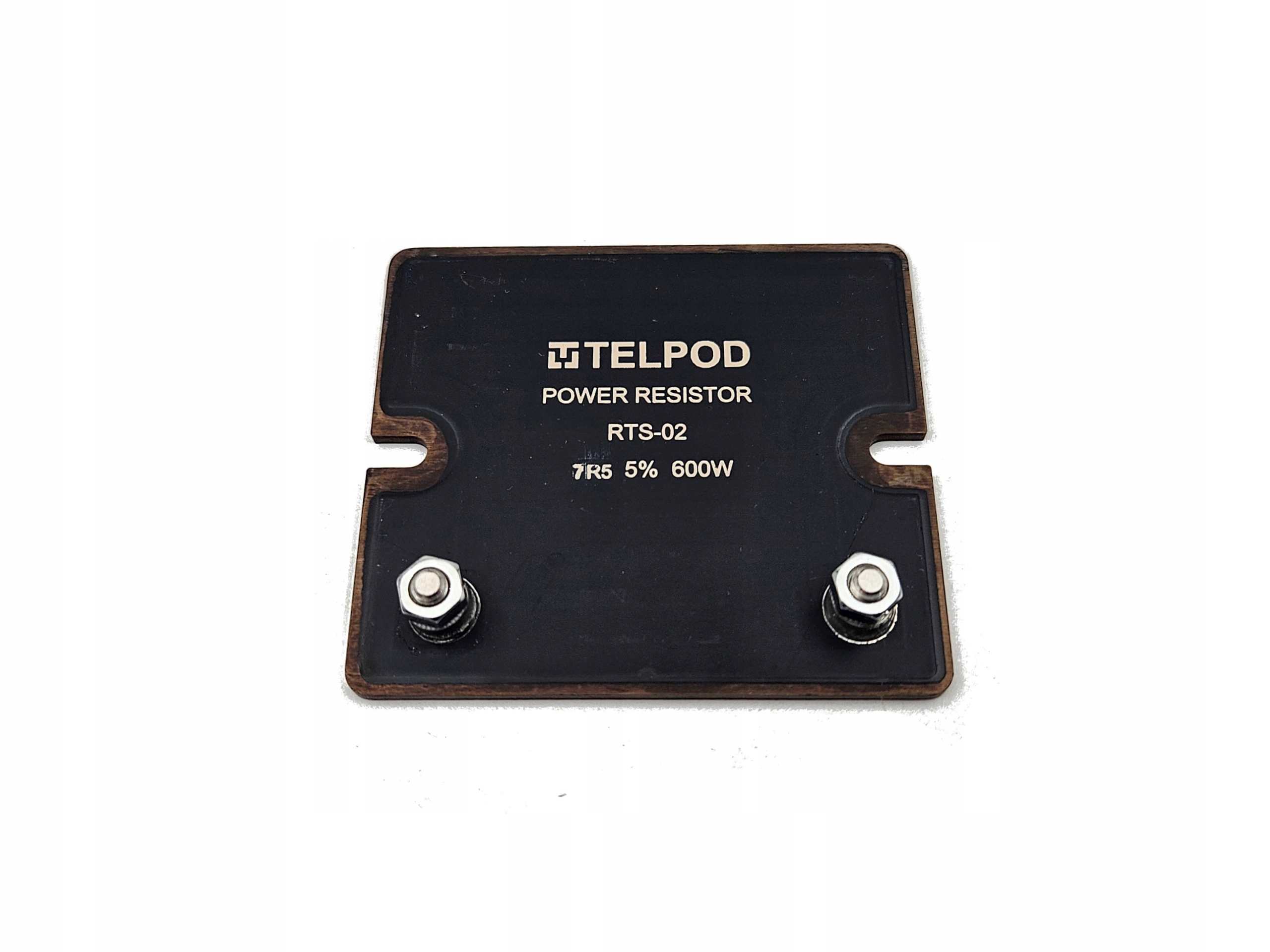 Silnovrstvý bezindukční výkonový rezistor 600 W 7,5R 5%, řada RTS-02