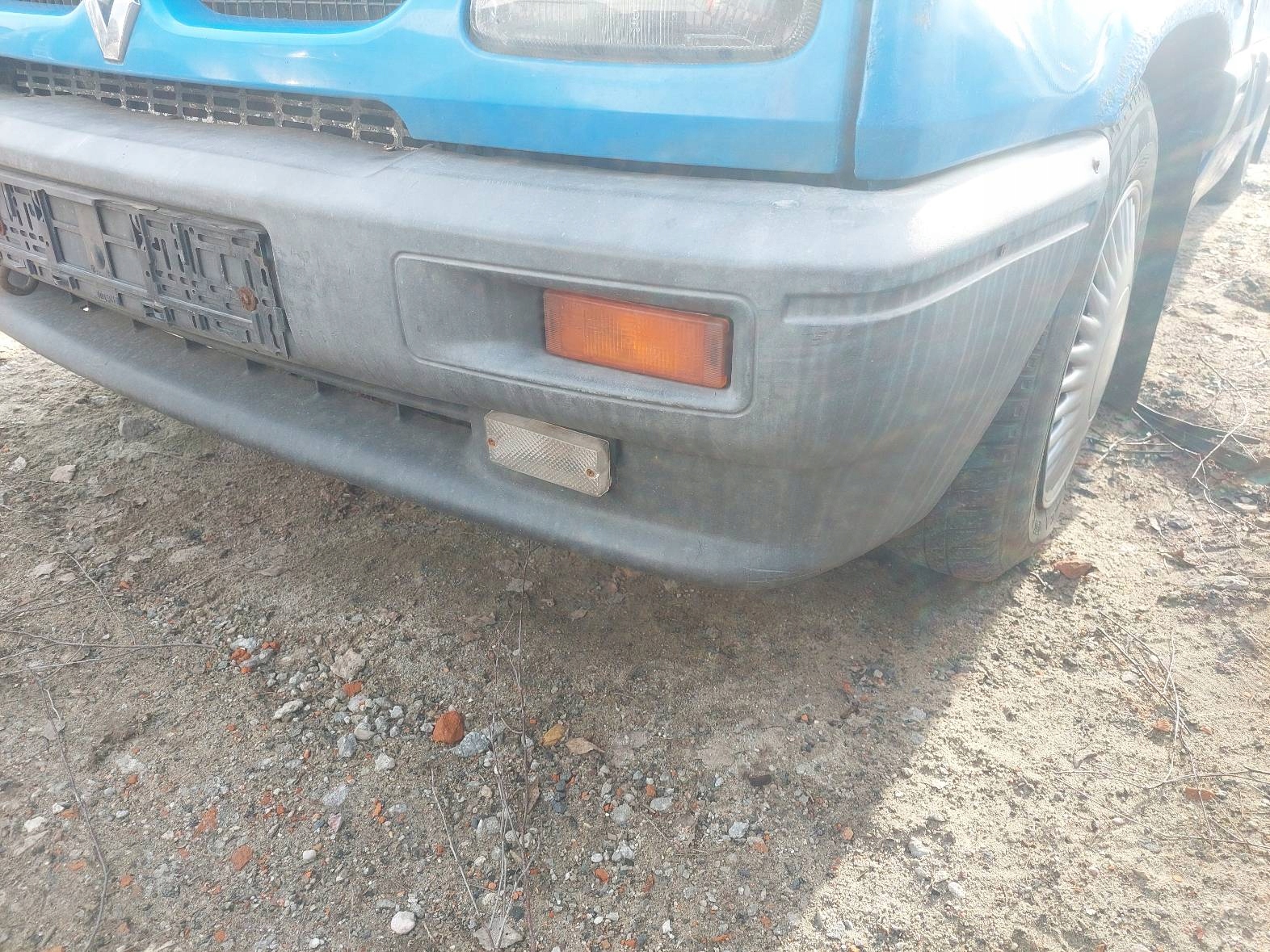 complete front bonnet bumper light RENAULT EXPRESS II