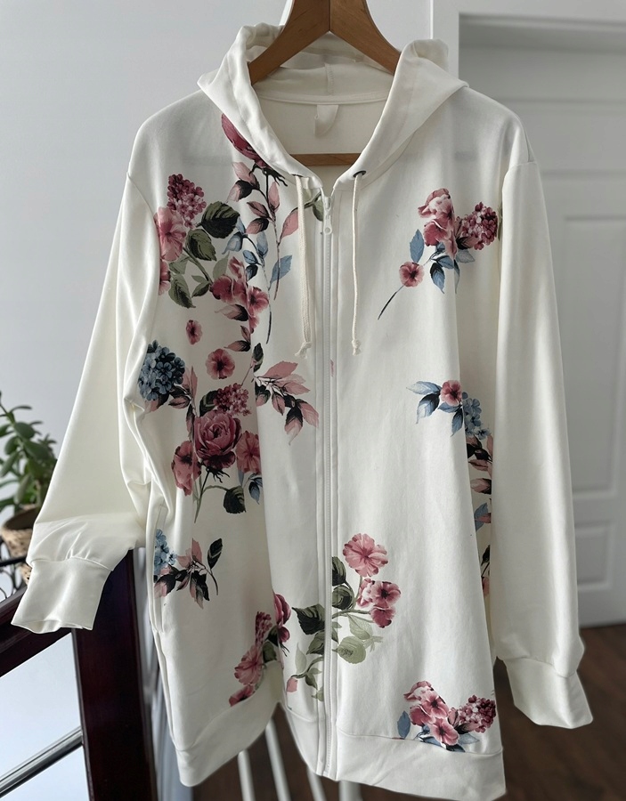 Krásná Mikina Na Zip Polska maxi+size Nová vel 52/54