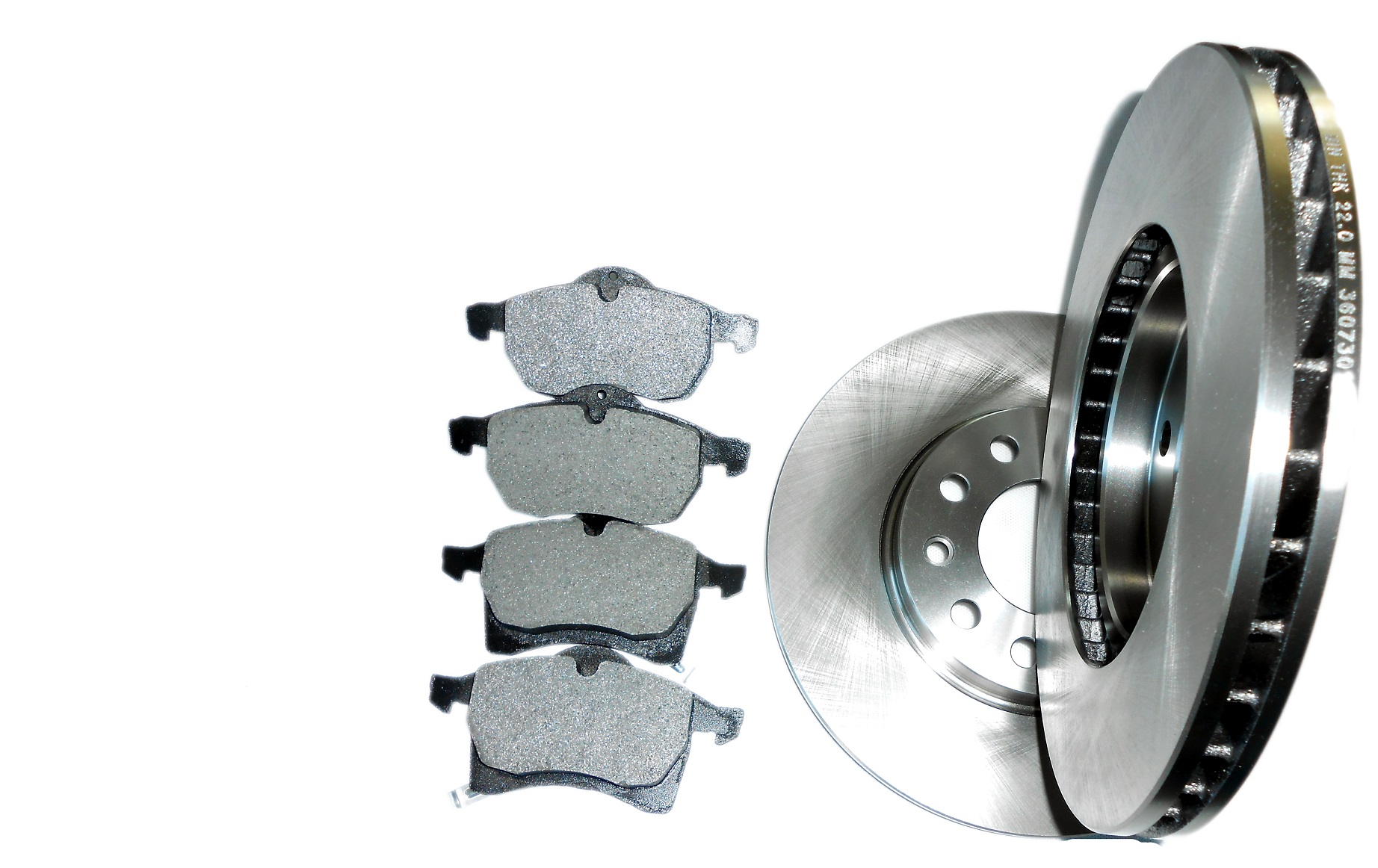 ДИСКИ + КОЛОДКИ СПЕРЕДИ ASTRA H ZAFIRA B MERIVA 5 БОЛТОВ