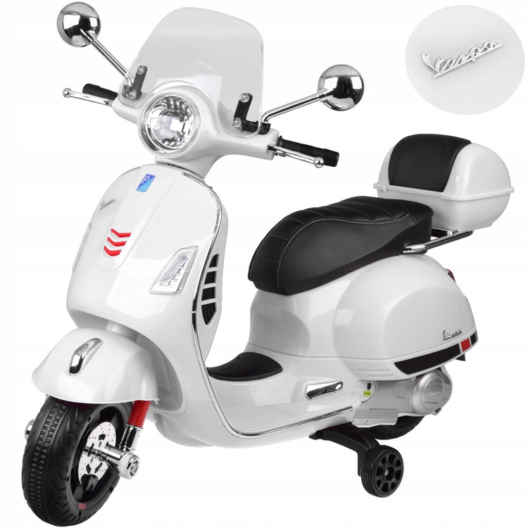 Skuter elektryczny na akumulator Vespa Gts dla dziecka PA0333