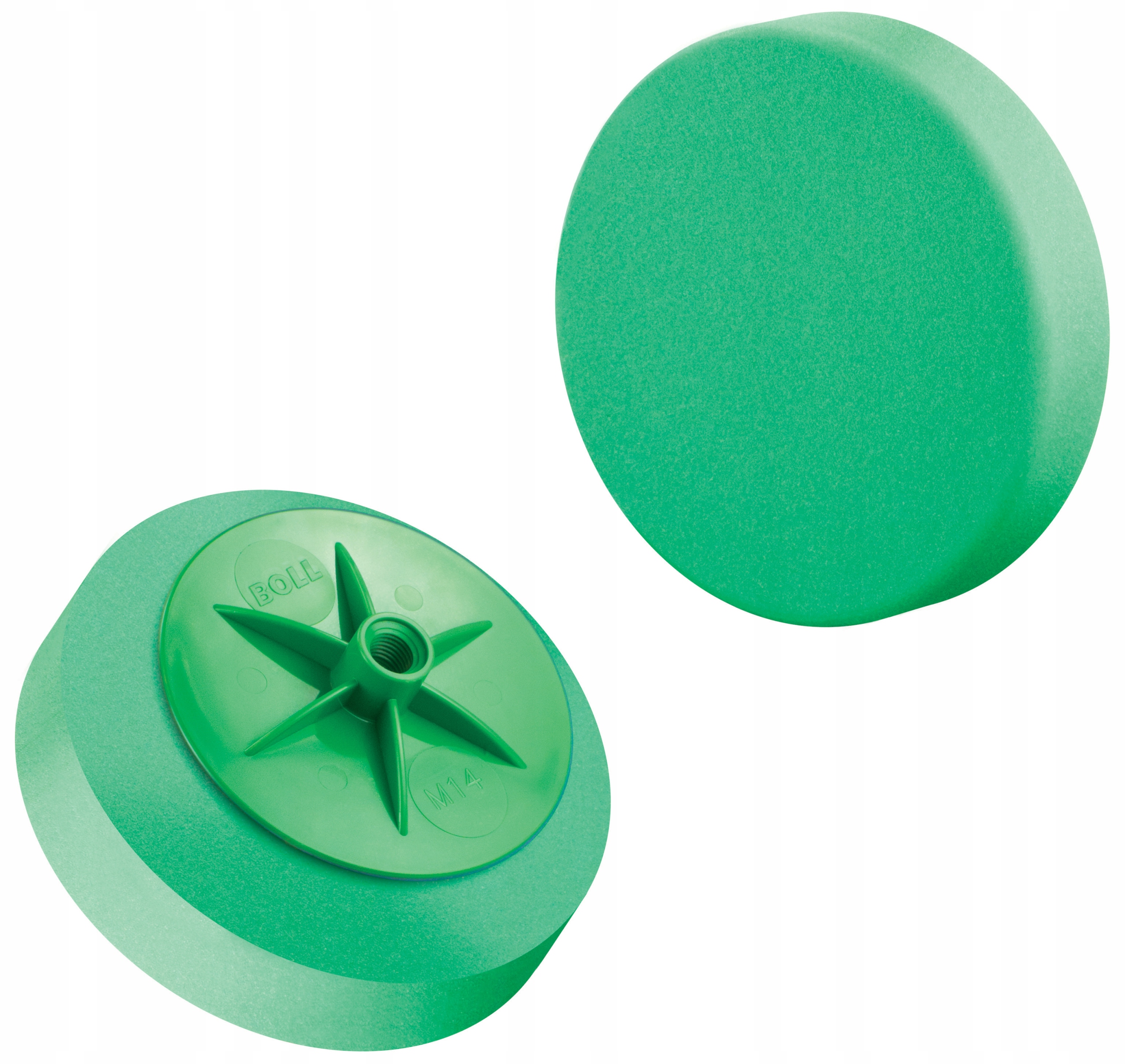 Губка для полірування BOLL для різьблення M14-Зелена