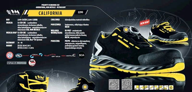 BUTY ROBOCZE VM CALIFORNIA BOA S3 ESD SRC r. 48 EAN (GTIN) 8592991428243