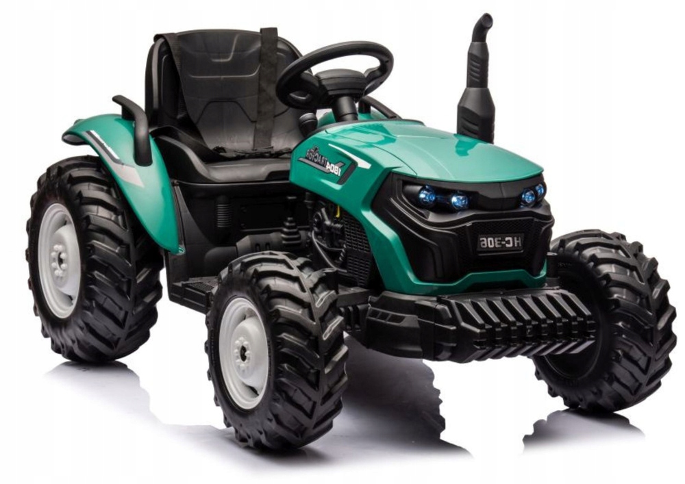 Traktor Na Akumulator HC-306 Ciemno Zielony 24V