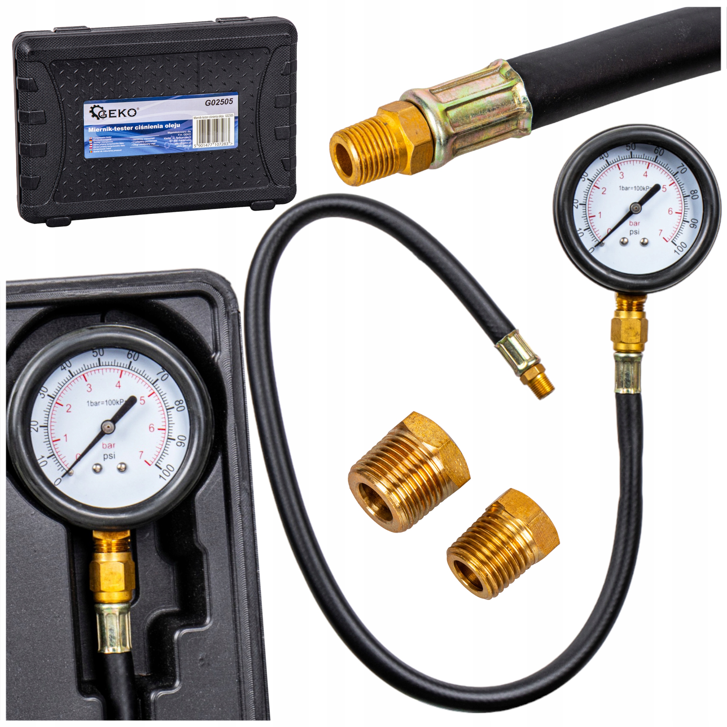 Miernik tester ciśnienia oleju