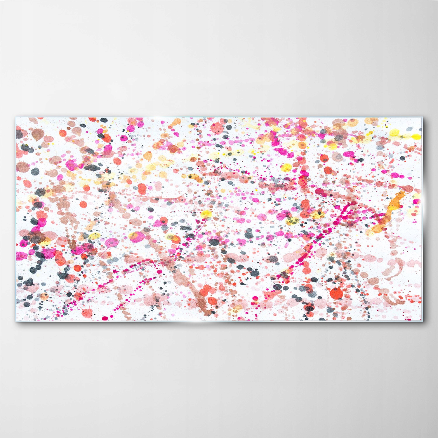 

Foto-obraz szklany do salonu Akwarele 100x50 cm