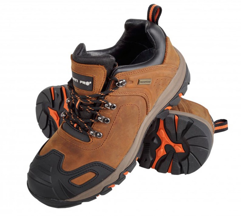 Półbuty Bez Podnoska Crazy Horse Brązowe 44 Lahti Pro Skóra