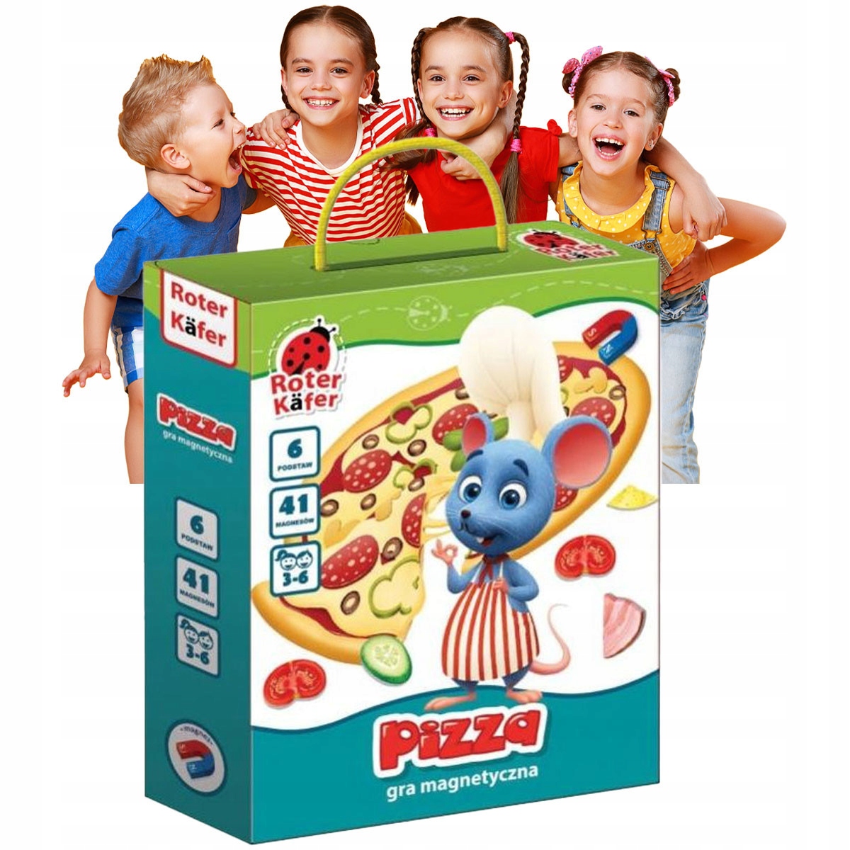 

Gry Edukacyjne dla 4 Latka Pizza Magnetyczna