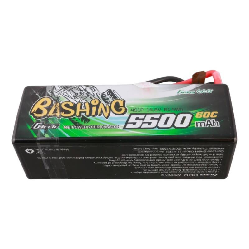 Rc Akumulátor Gens Ace G-tech 5500MAH 4S1P 14.8V 60C Hardcase Lipo