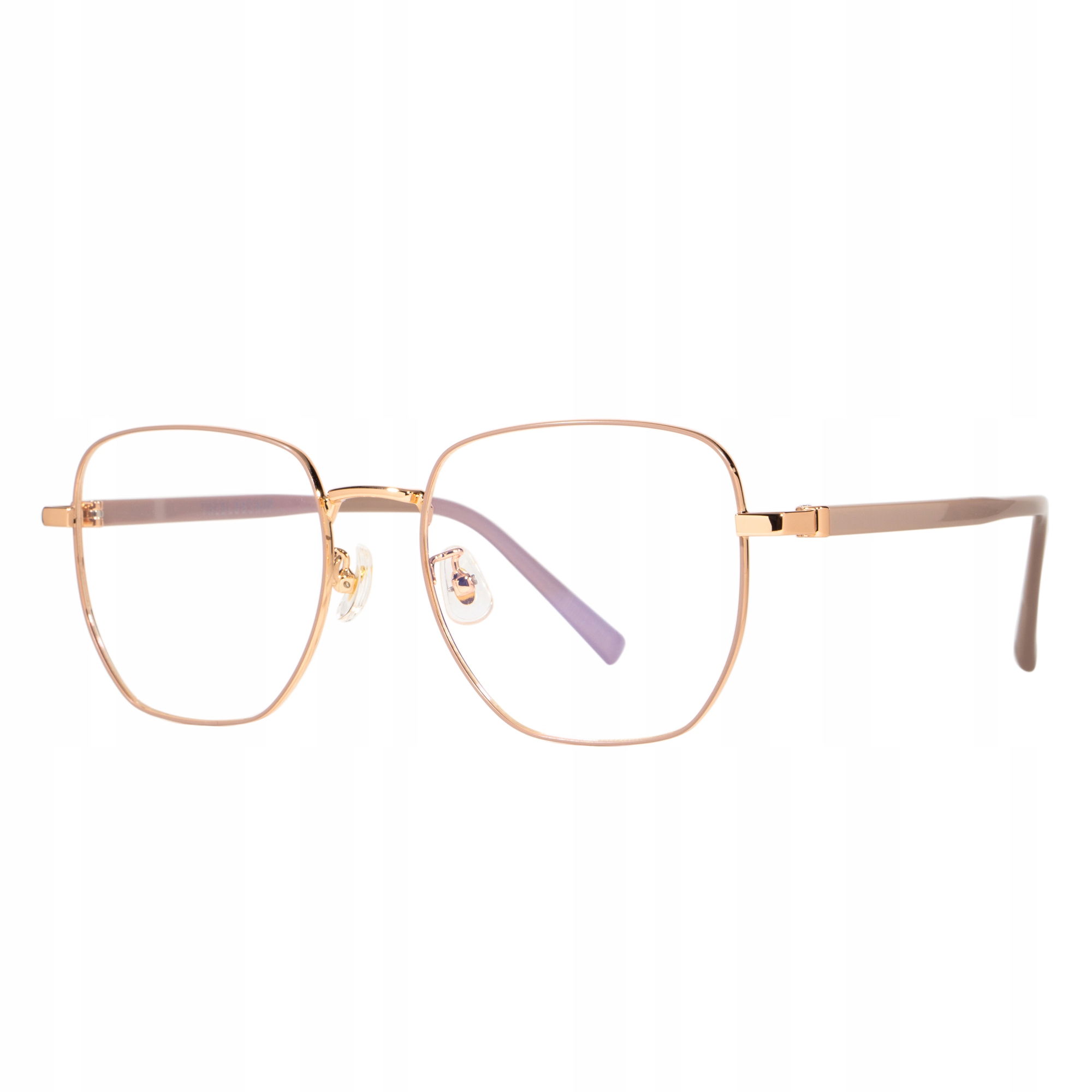 OKULARY ZERÓWKI TYTANOWE OPRAWKI BLUE LIGHT BLOCK Szerokość soczewki 51 mm