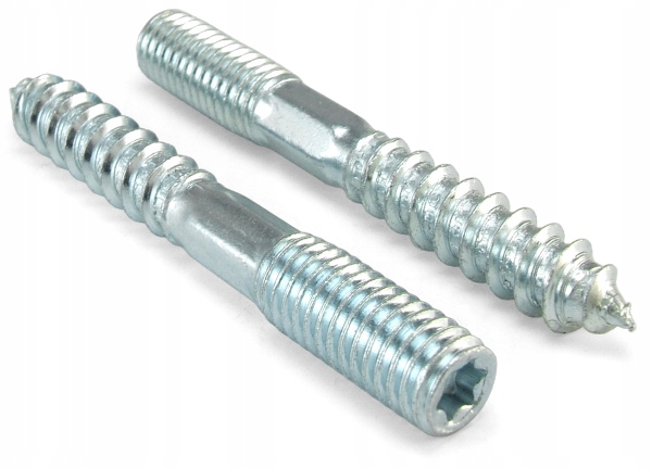 

Wkręt Dwugwintowy 8x60 Dwugwint Torx Śruba 20szt