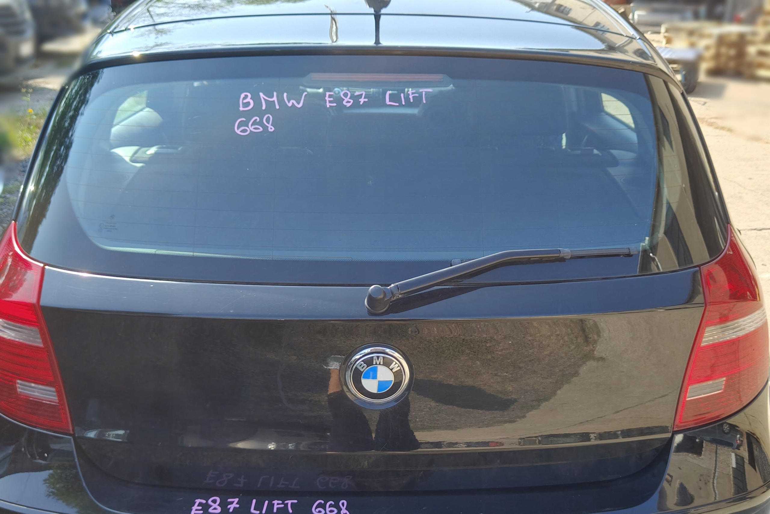 BMW E87 10R LIFT trunk door boot rear part 668