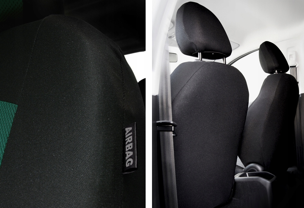 Pokrowce SPORT LINE Zielone // TOYOTA AVENSIS I II III Numer katalogowy producenta K0542/60