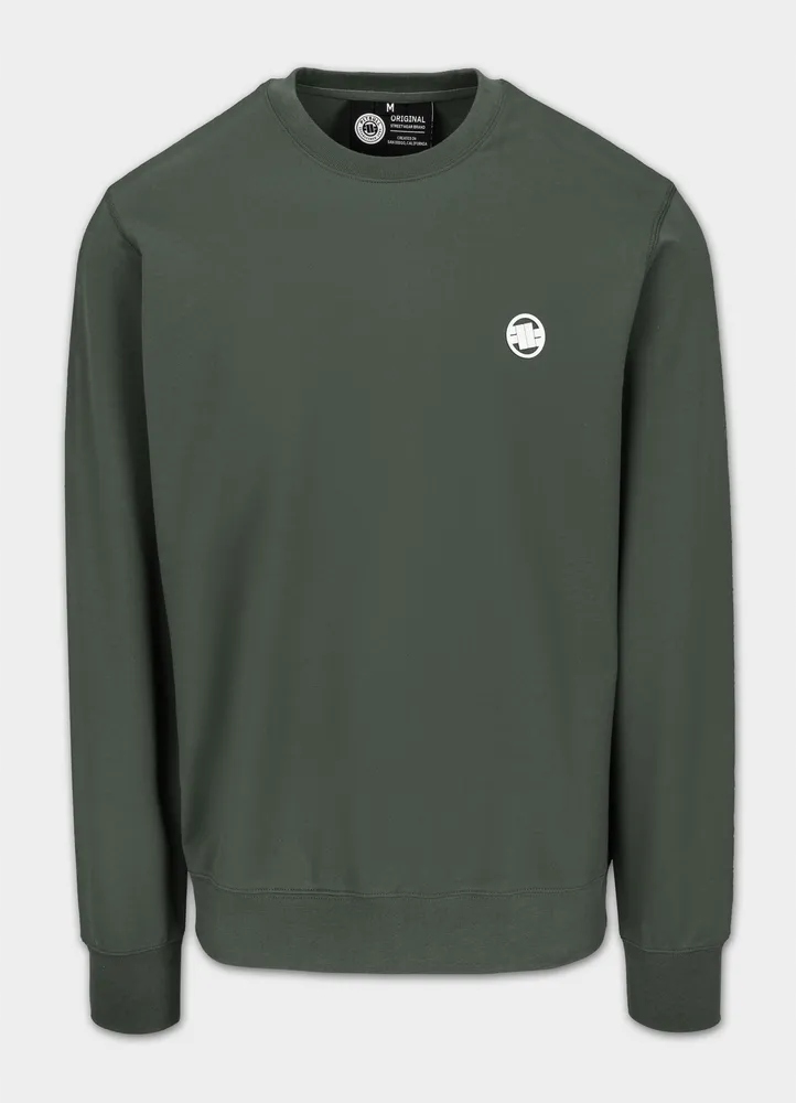Pánská Mikina Pitbull Small Logo Nugget, tenčí bavlna L