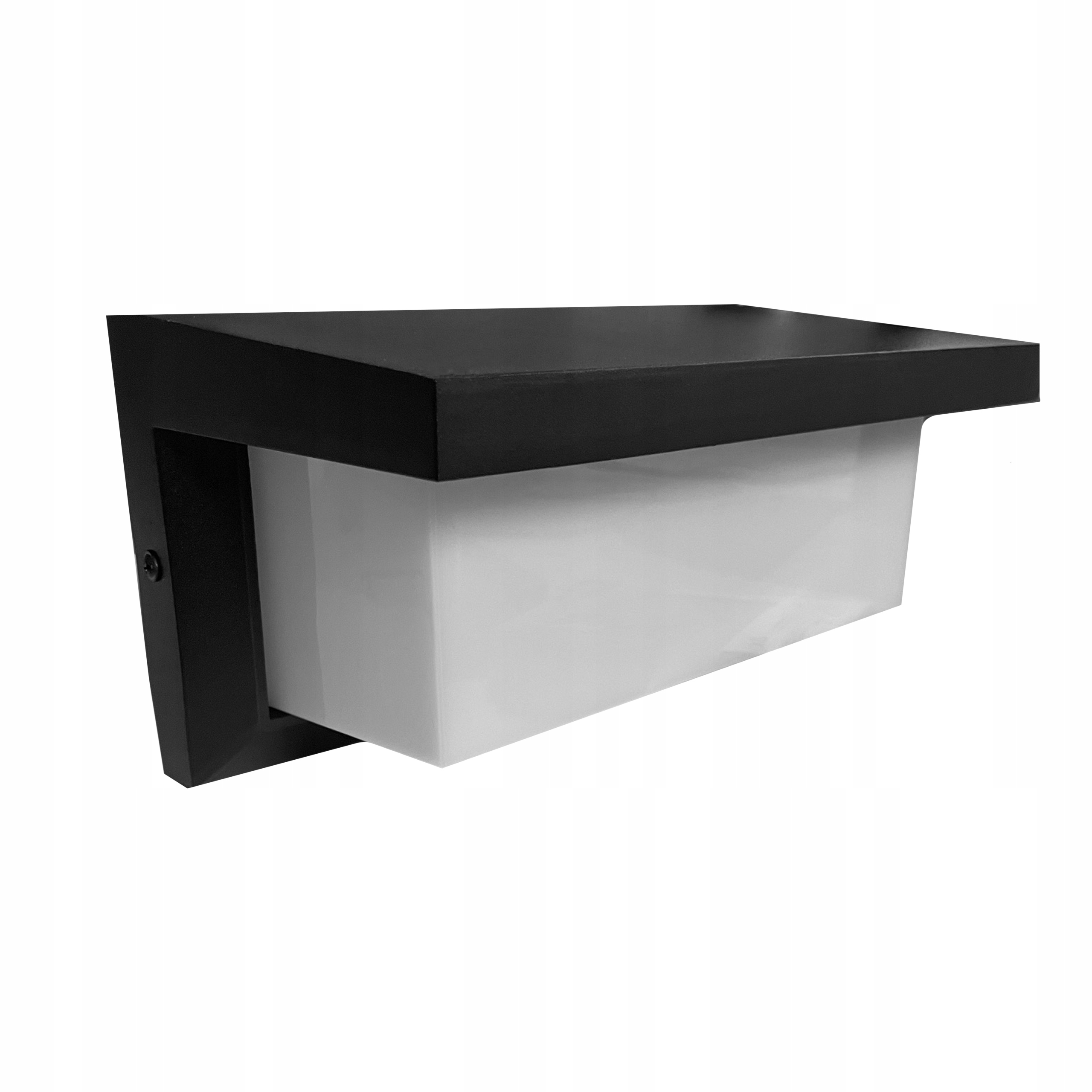 LAMPA OGRODOWA ŚCIENNA ELEWACYJNA KINKIET DO LED E27 IP54 CZARNA