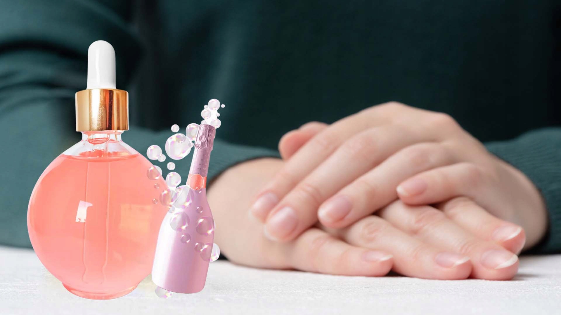 Oliwka Do Skórek i Paznokci 75ml Pink Prosecco Kula Z Pipetą Marka inna marka