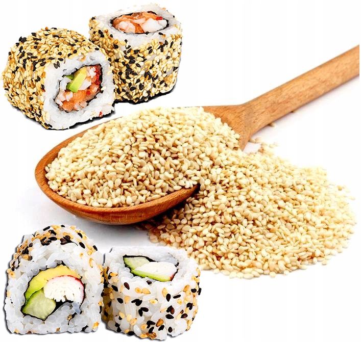 

Sezam Biały Do Sushi 100g Ziarna Jakość