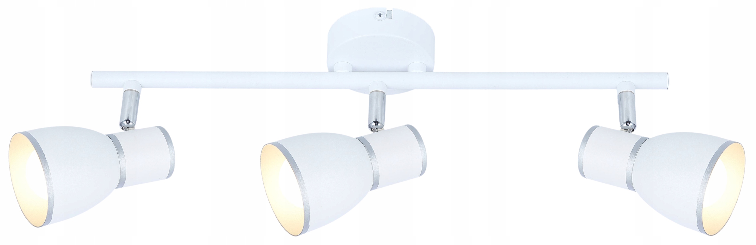 Stropní Svítidlo Lištová bílá 3X40W Moderní E14