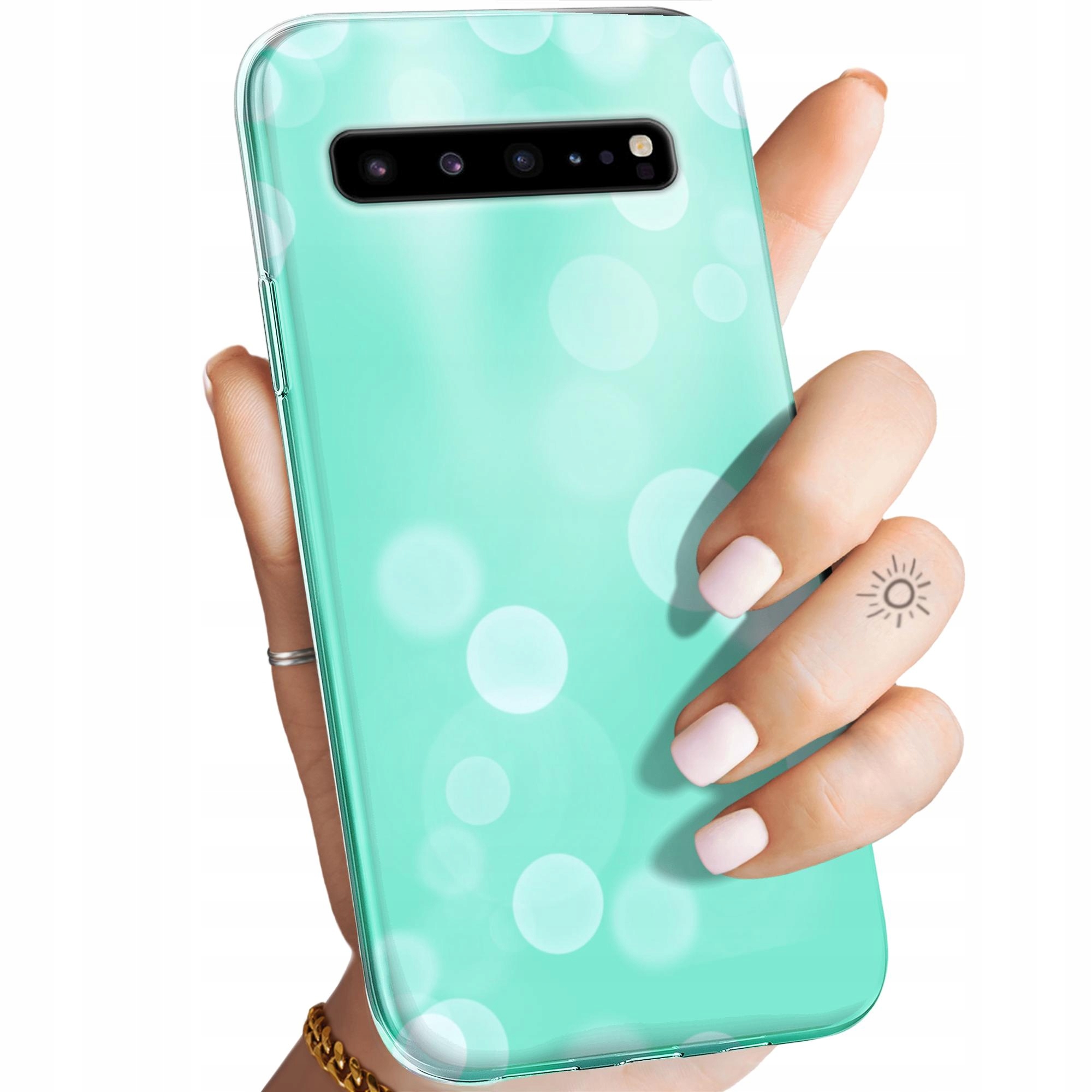 Etui Do Samsung Galaxy S10 5G Miętowe Mięta Mint Obudowa Pokrowiec