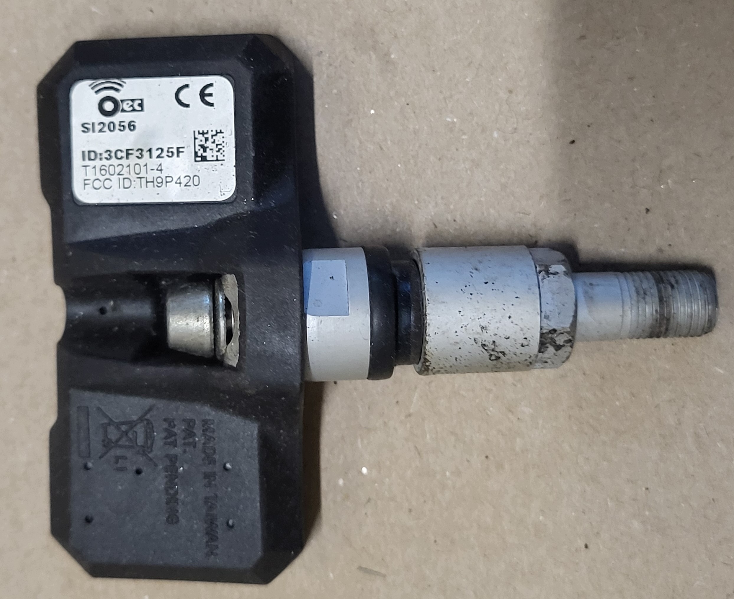 sensor druck W OPONACH 4 stk OPEL 3CF3125F T1602101-4