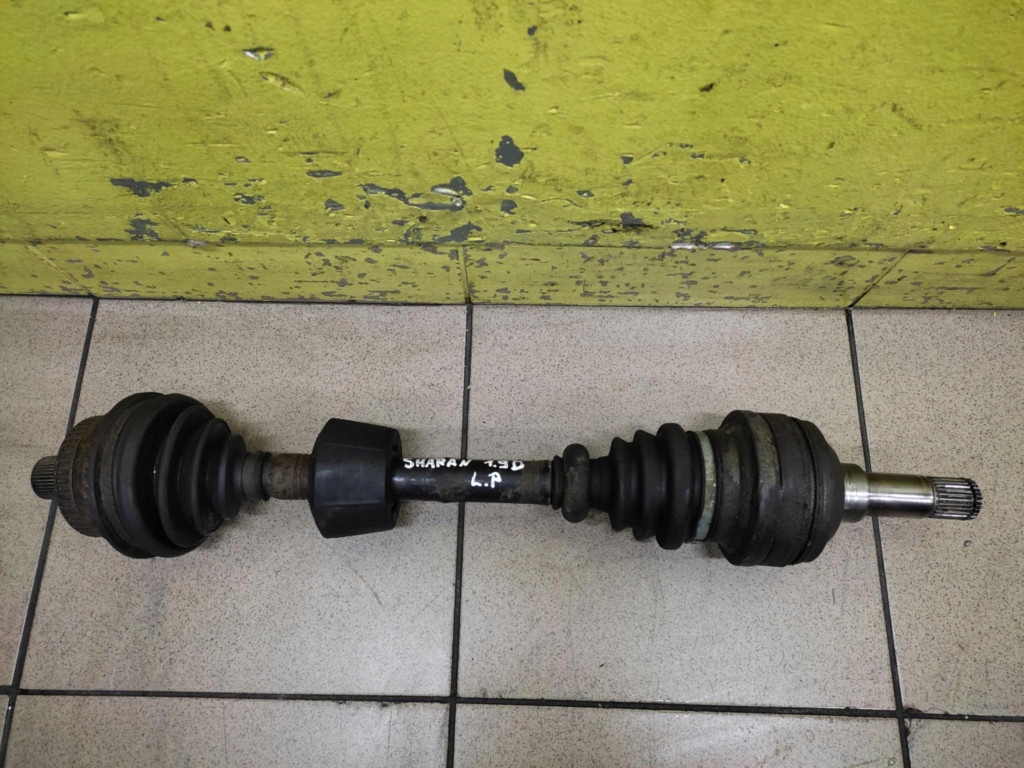 VW SHARAN and 1.9 TDI semi-axis left front