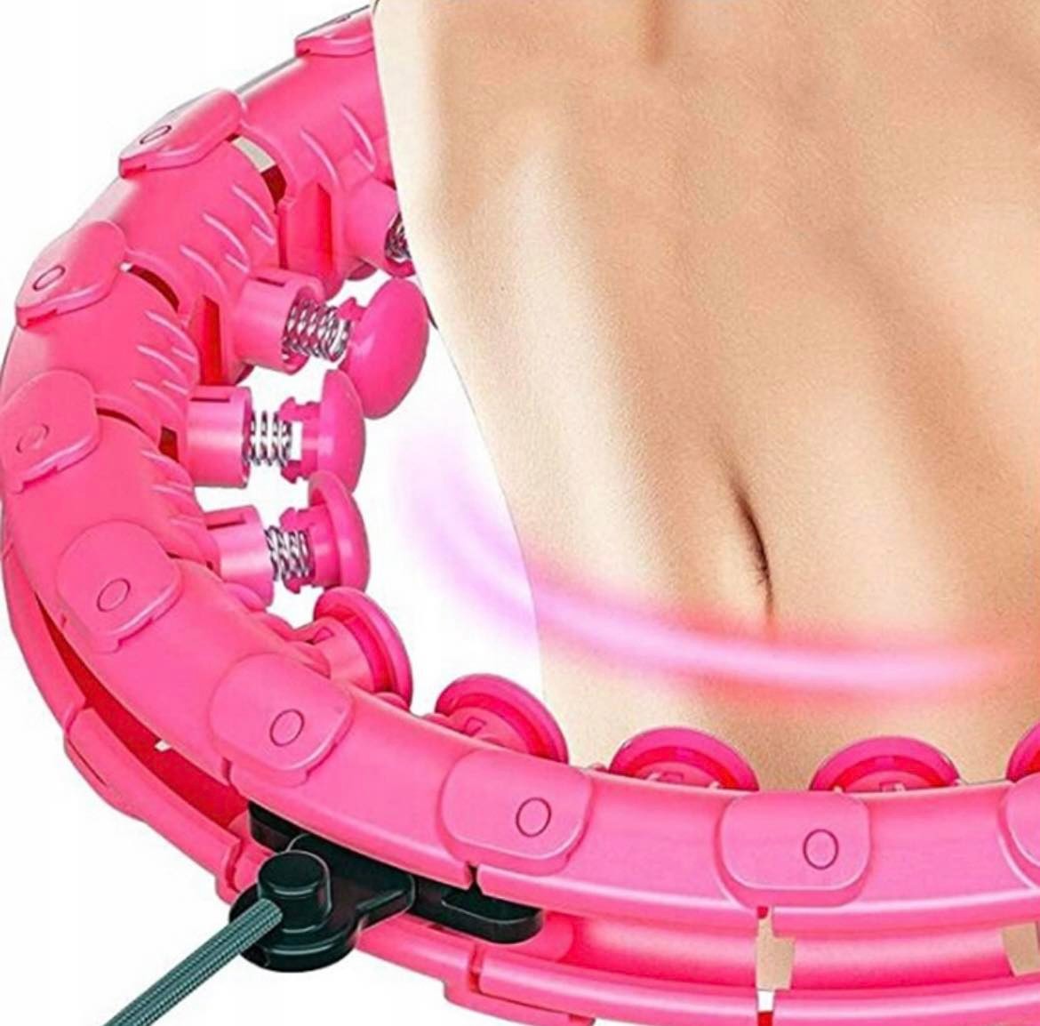 HULA HOP ODCHUDZAJĄCE Z OBCIĄŻENIEM SMART HULAHOP Z WYPUSTKAMI DO ĆWICZEŃ Model HulaHop