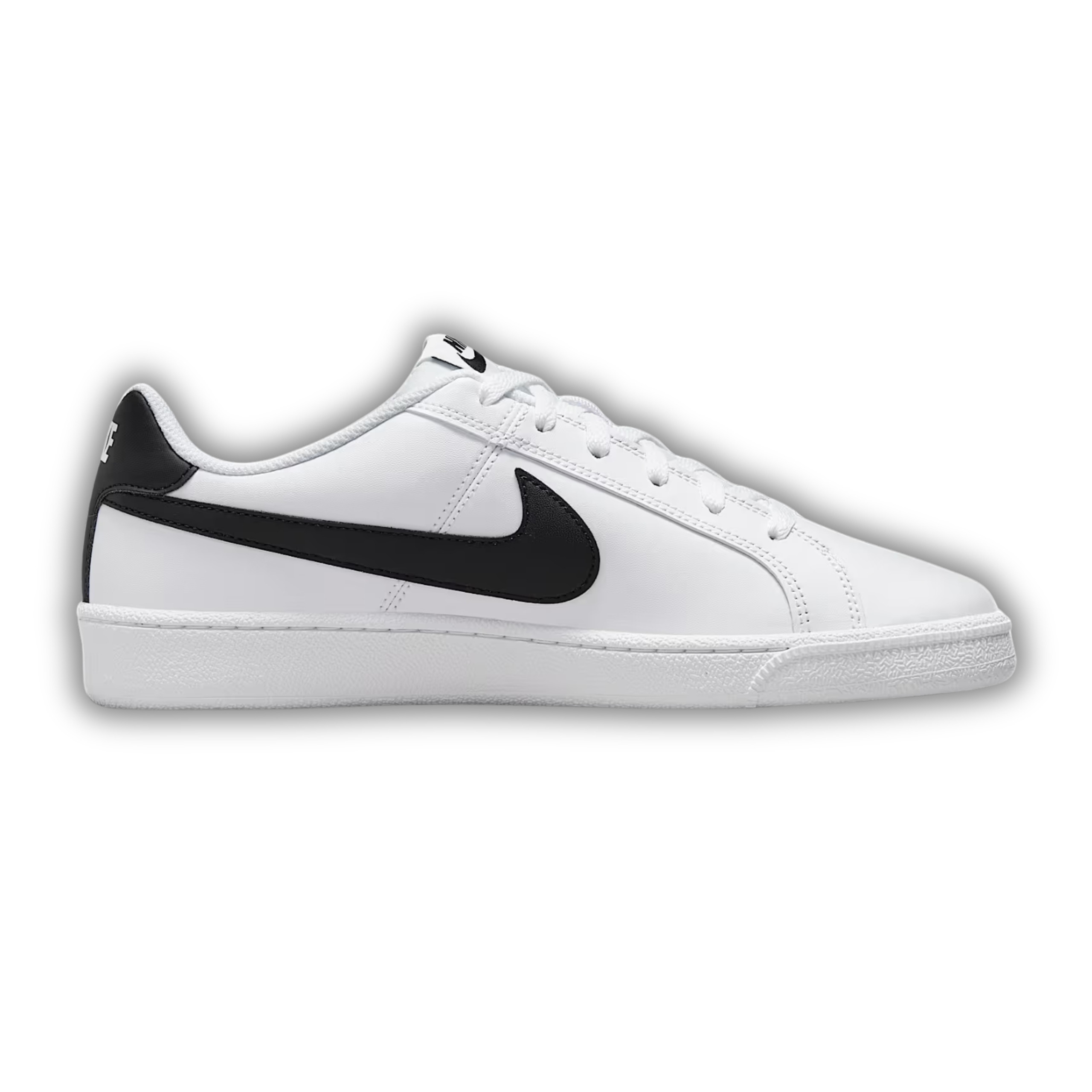 Pánské Boty Nike Court Royale Bílo Černé Kožené Pohodlné Velikost 42,5