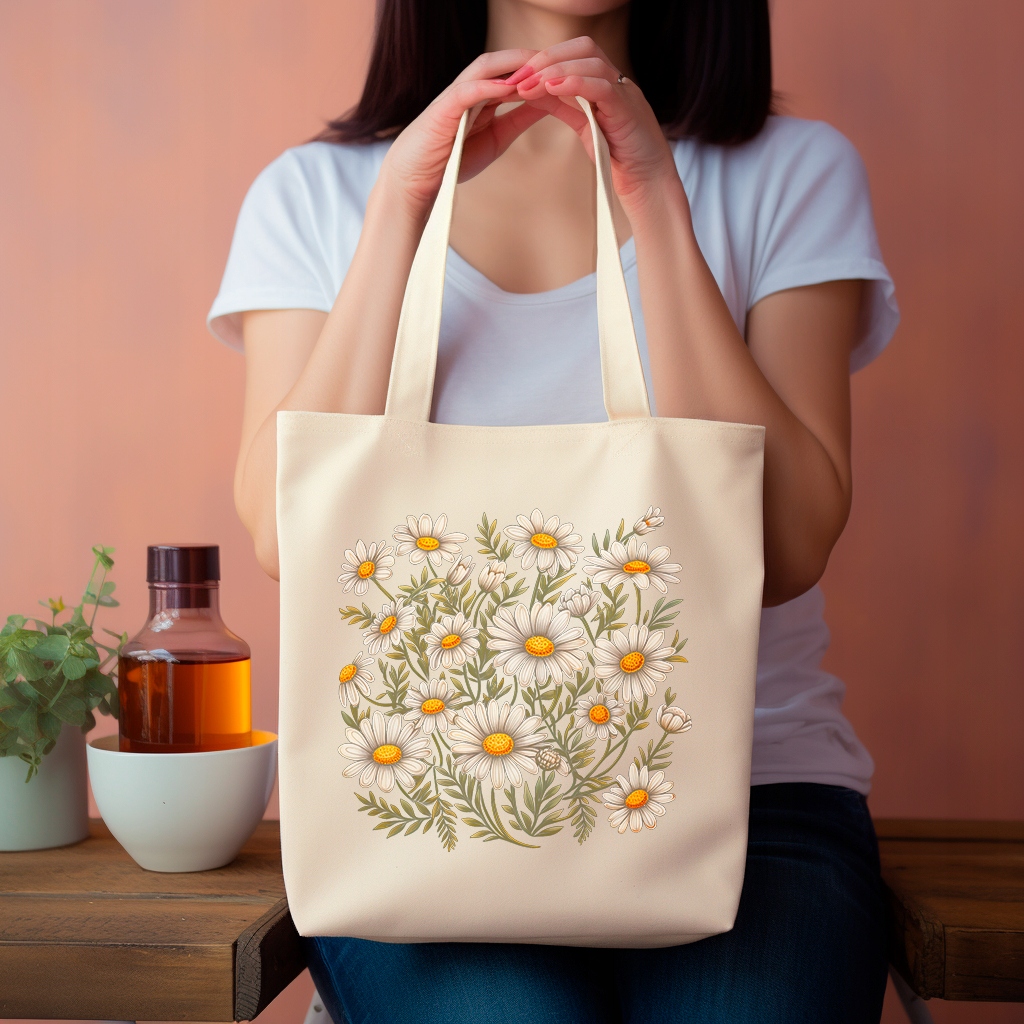 TORBA "Rumianka Shopper" Bawełniana Marka inna