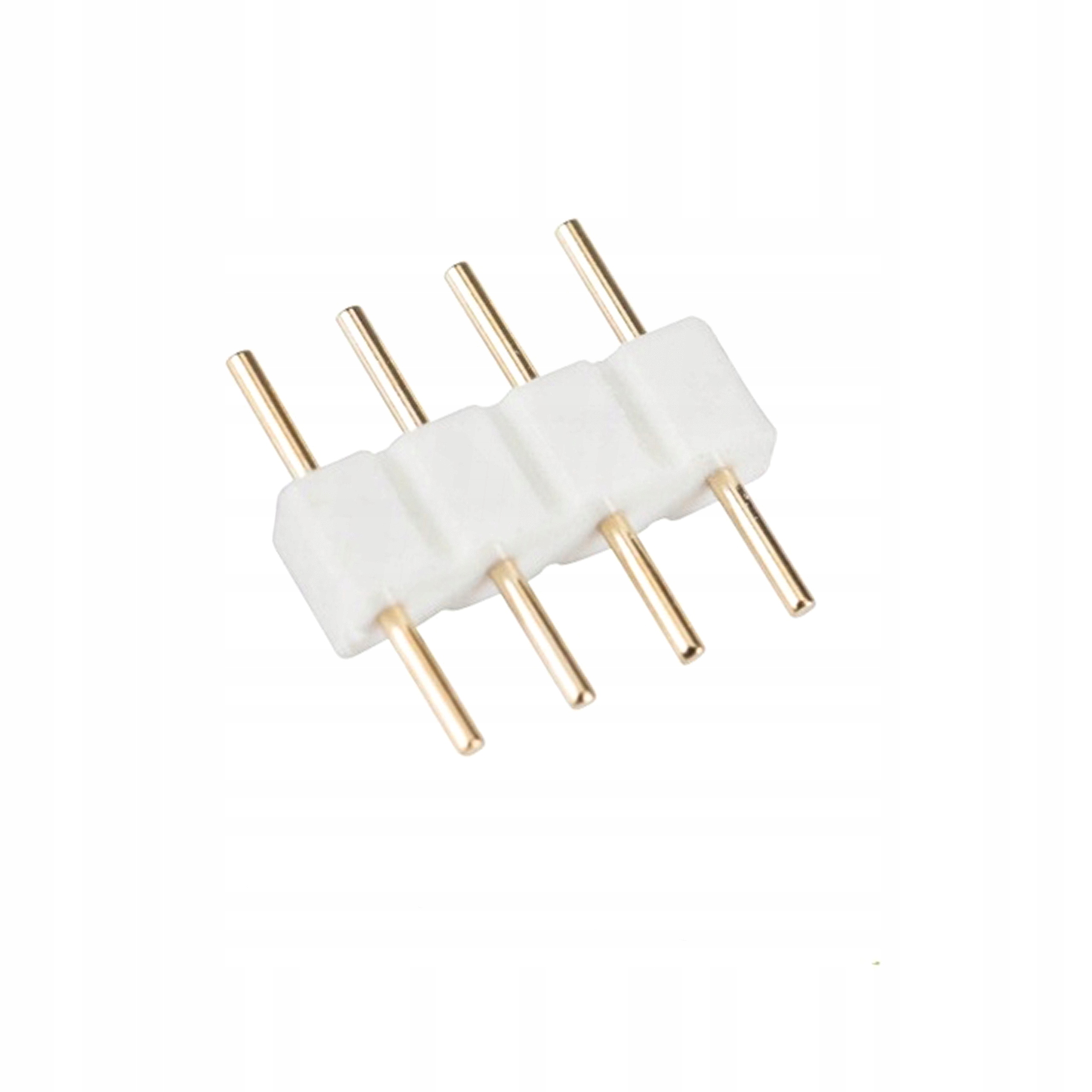 Złączka taśmy LED RGB wtyk dwustronny 4 PIN pinowa
