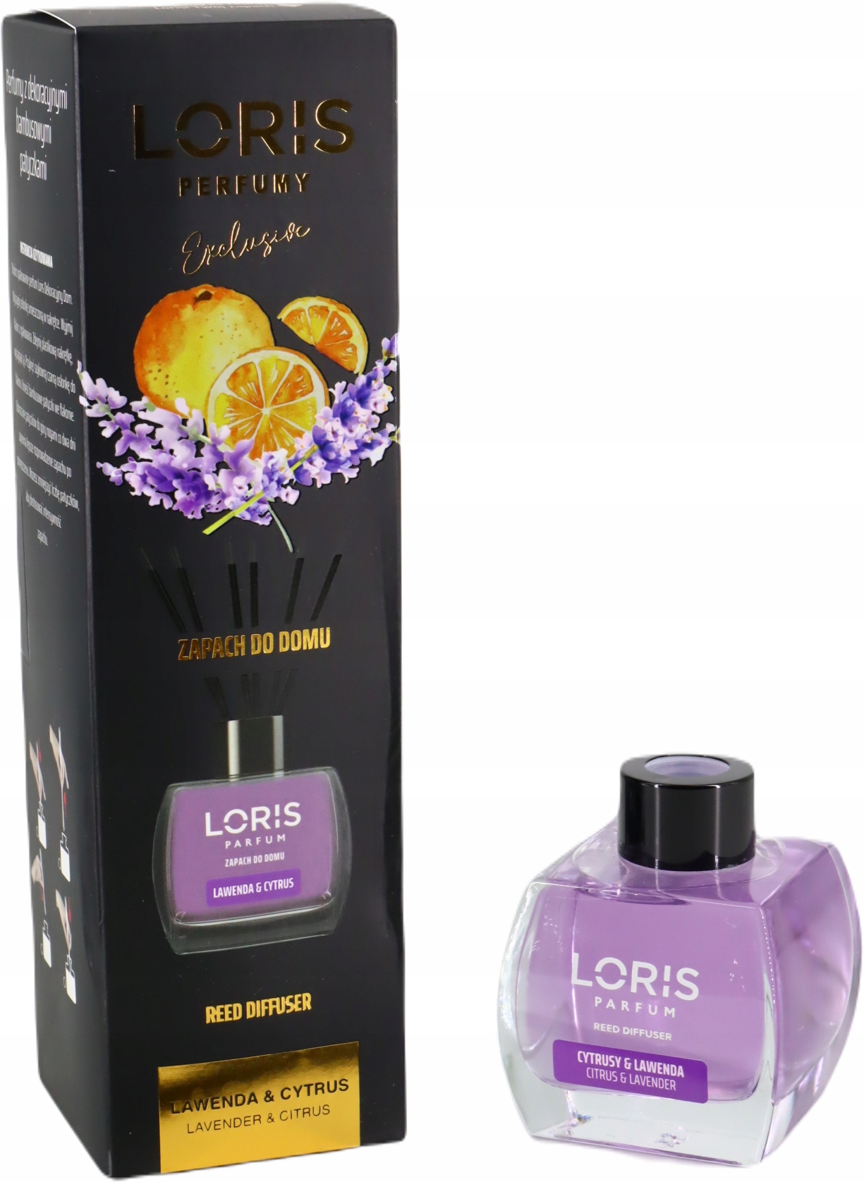 

Zapach Do Domu Loris Perfumy 120ML Cytrusy Lawenda