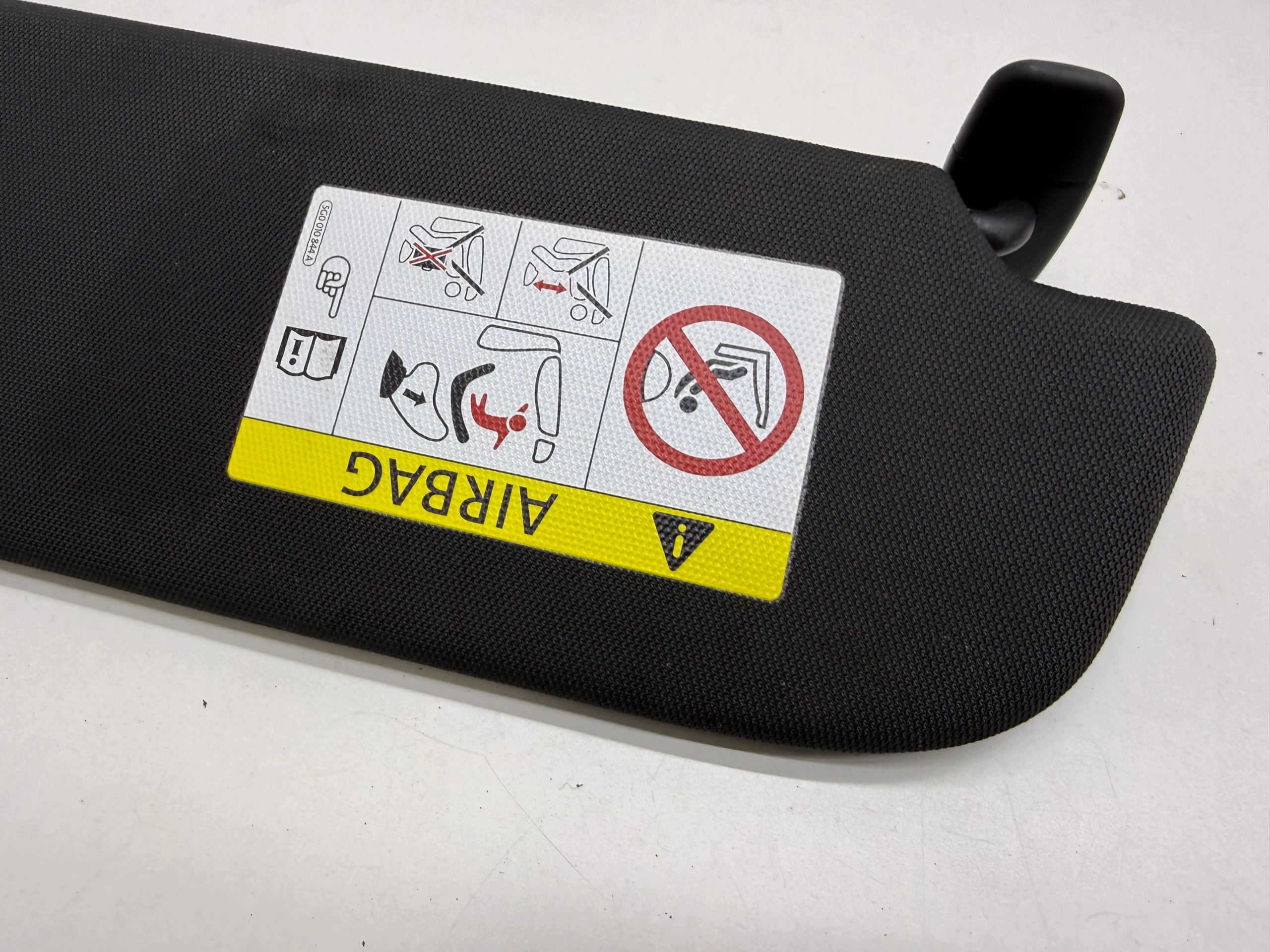 AUDI A7 C7 A6 C7 cover przeciwsloneczna visor left black S-LINE