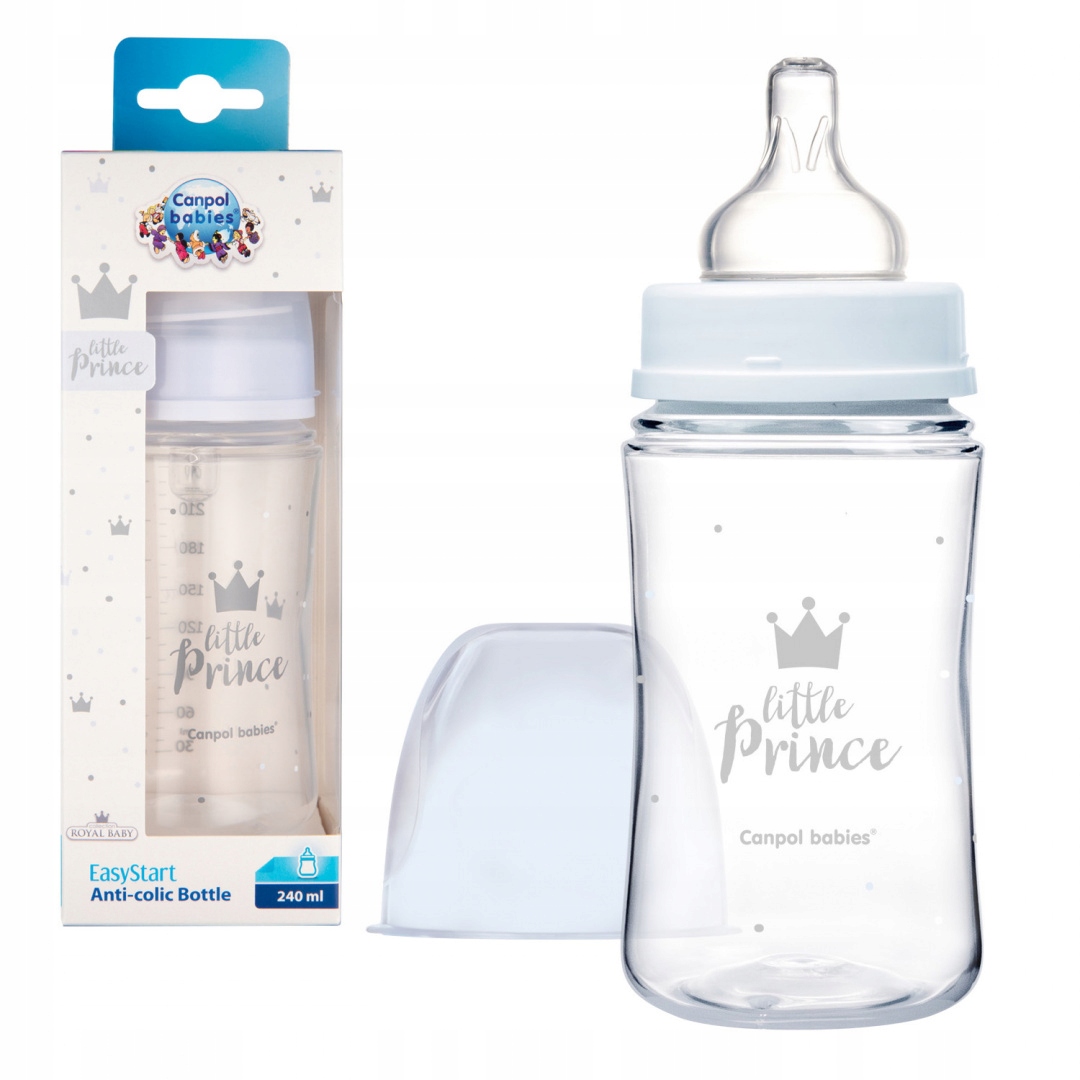 CANPOL Butelka antykolkowa EASYSTART 240 ml 3+