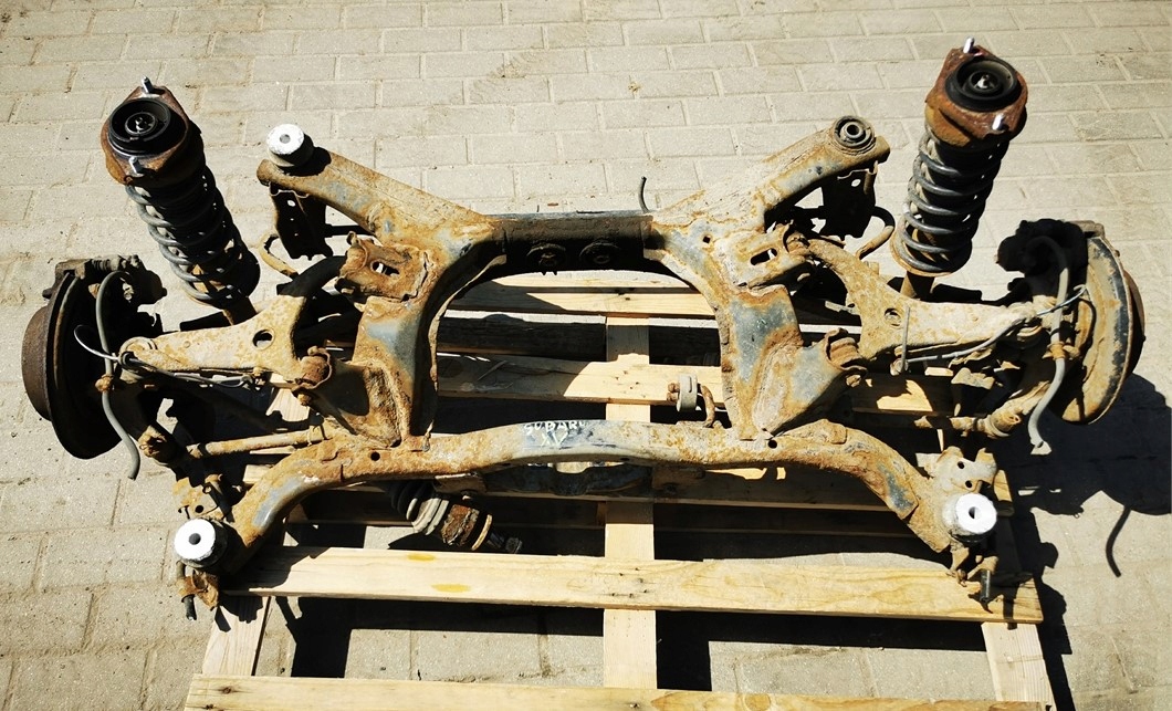 SUBARU XV 12-17 2.0D 4x4 KOMPLETNE ZAWIESZENIE TYŁ