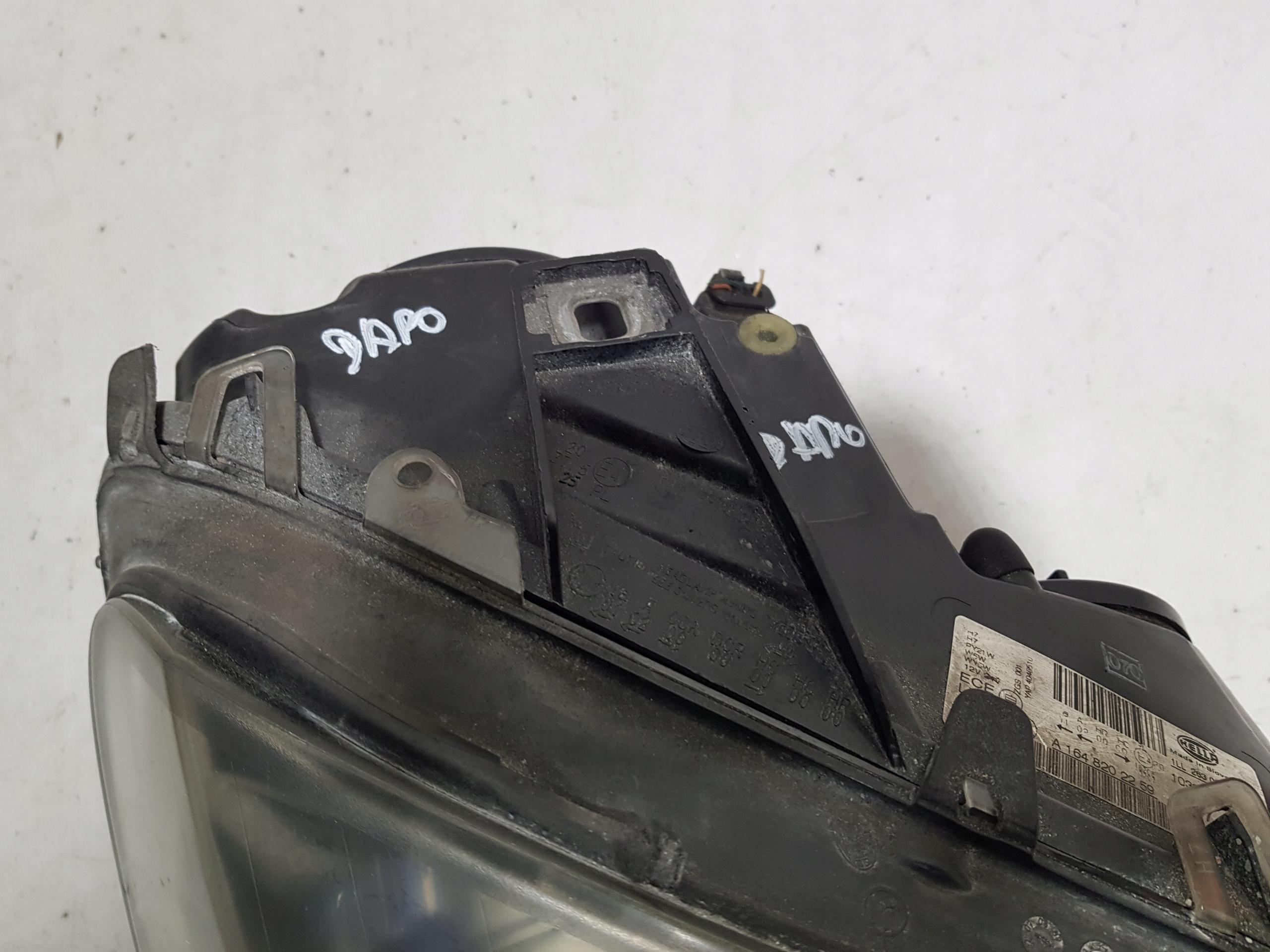 light right front MERCEDES ML W164 LIFT H7 UK