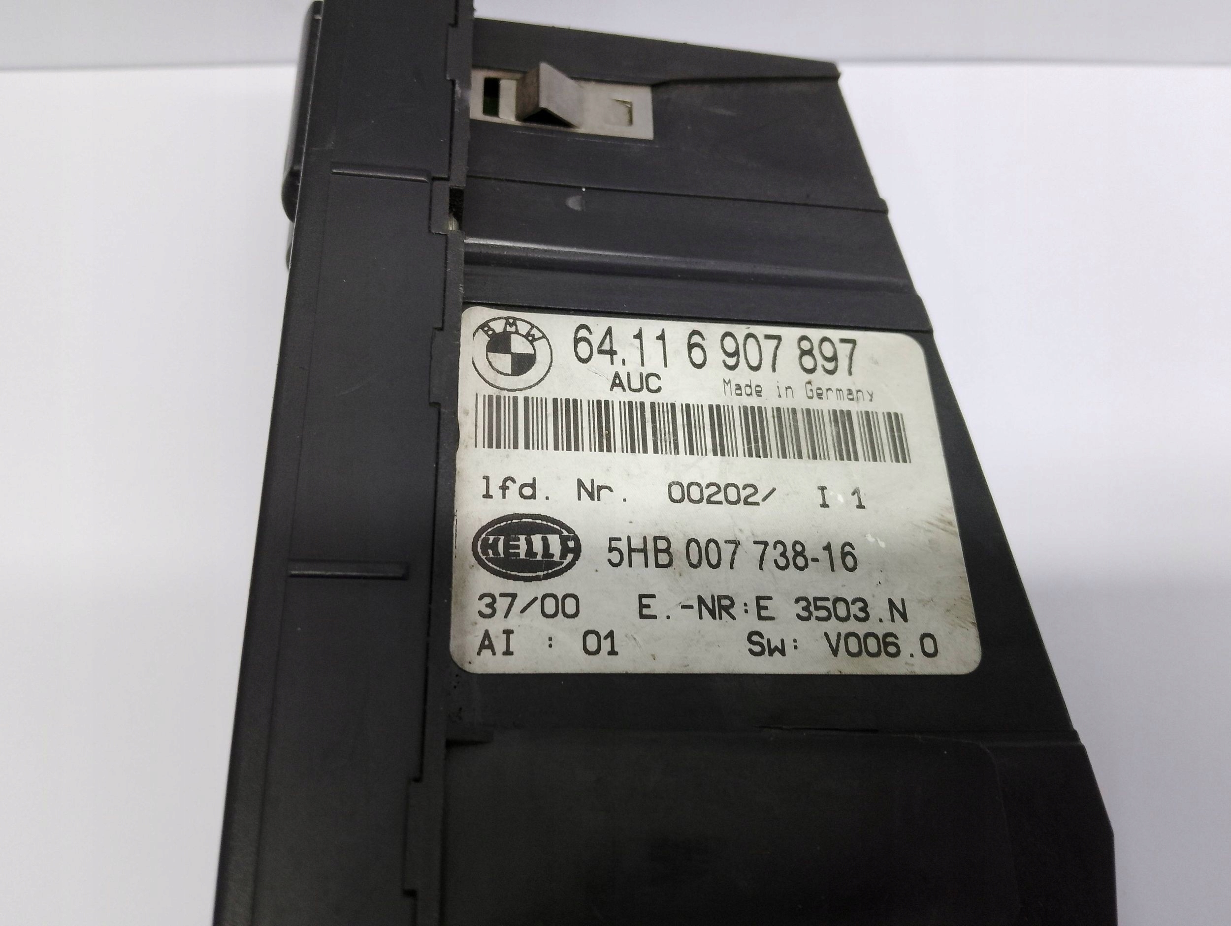 vezérlö panel nawiewem a klímának BMW E46 6907897