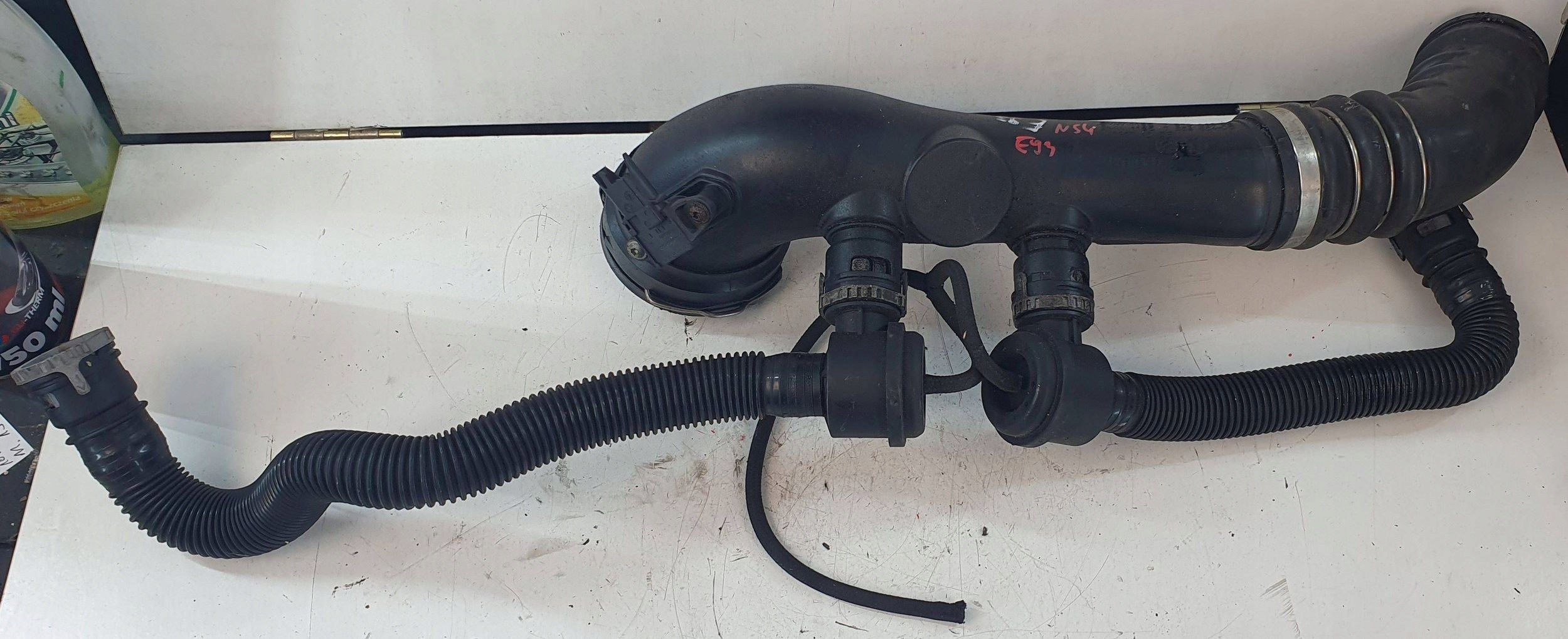 BMW 3 E92 E93 335 3.0i pipe wiring hose intake air
