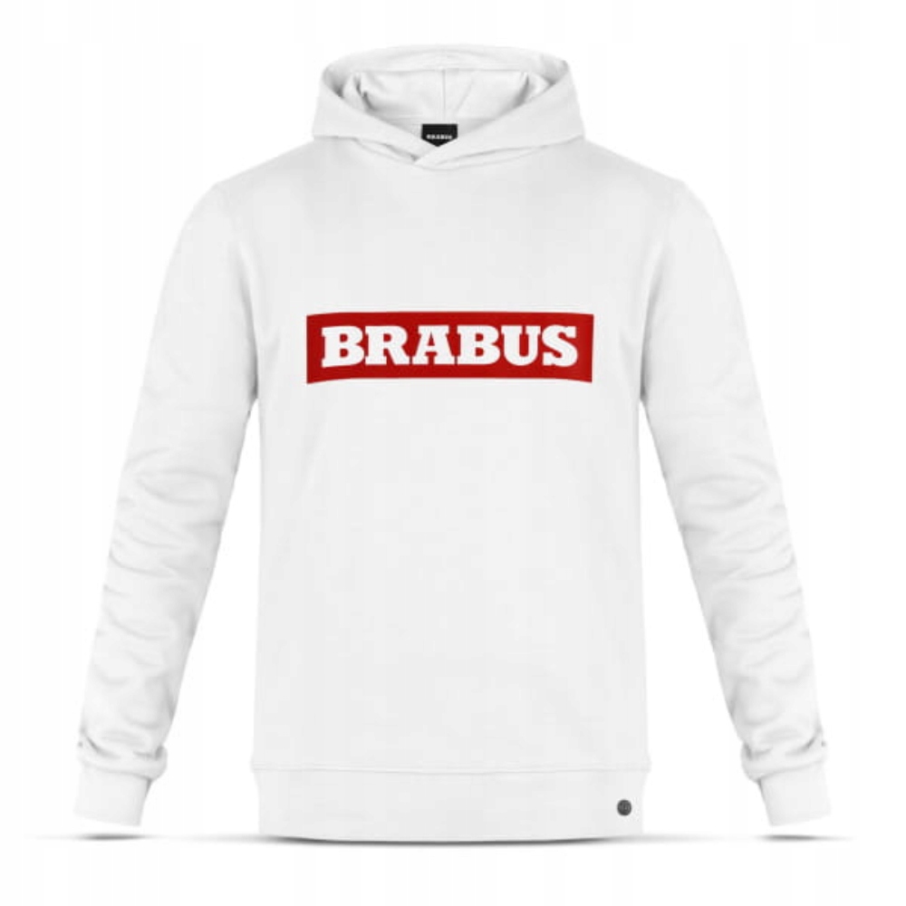 Mikina S Kapucňou Brabus Logo Biela L Mercedes Oe Q10320114