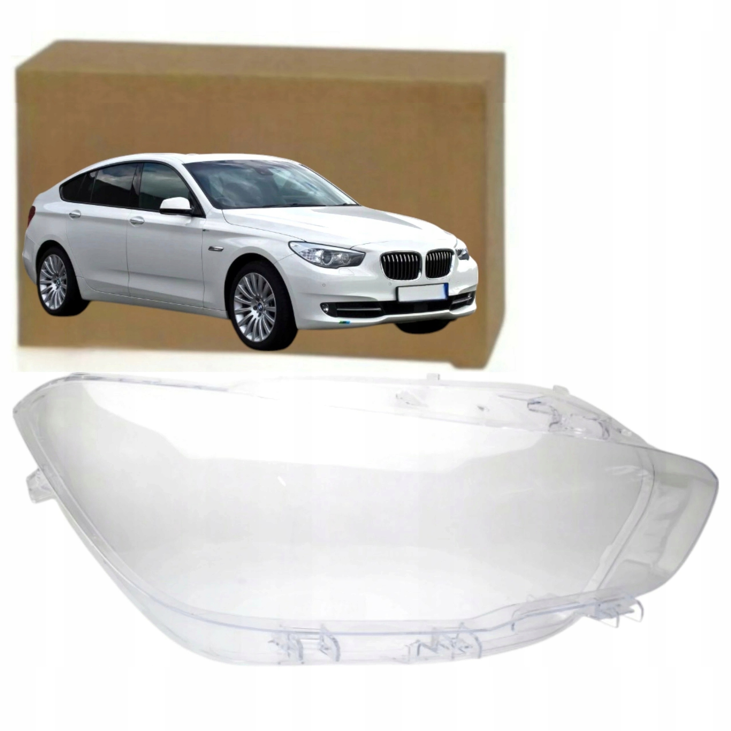 Bmw 5 F07 Gran Turismo Stínidlo Předního Světlometu Pravé S Uv Ochranou