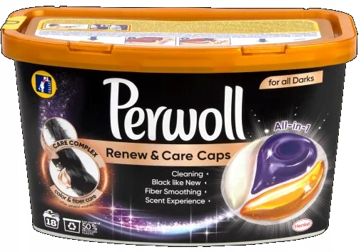 

Kapsułki do prania Perwoll do ciemnych tkanin
