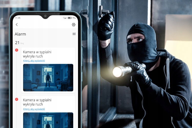 KAMERA WiFi ZEWNĘTRZNA KRUGERMATZ CONNECT C30 TUYA Szerokość produktu 9.1 cm